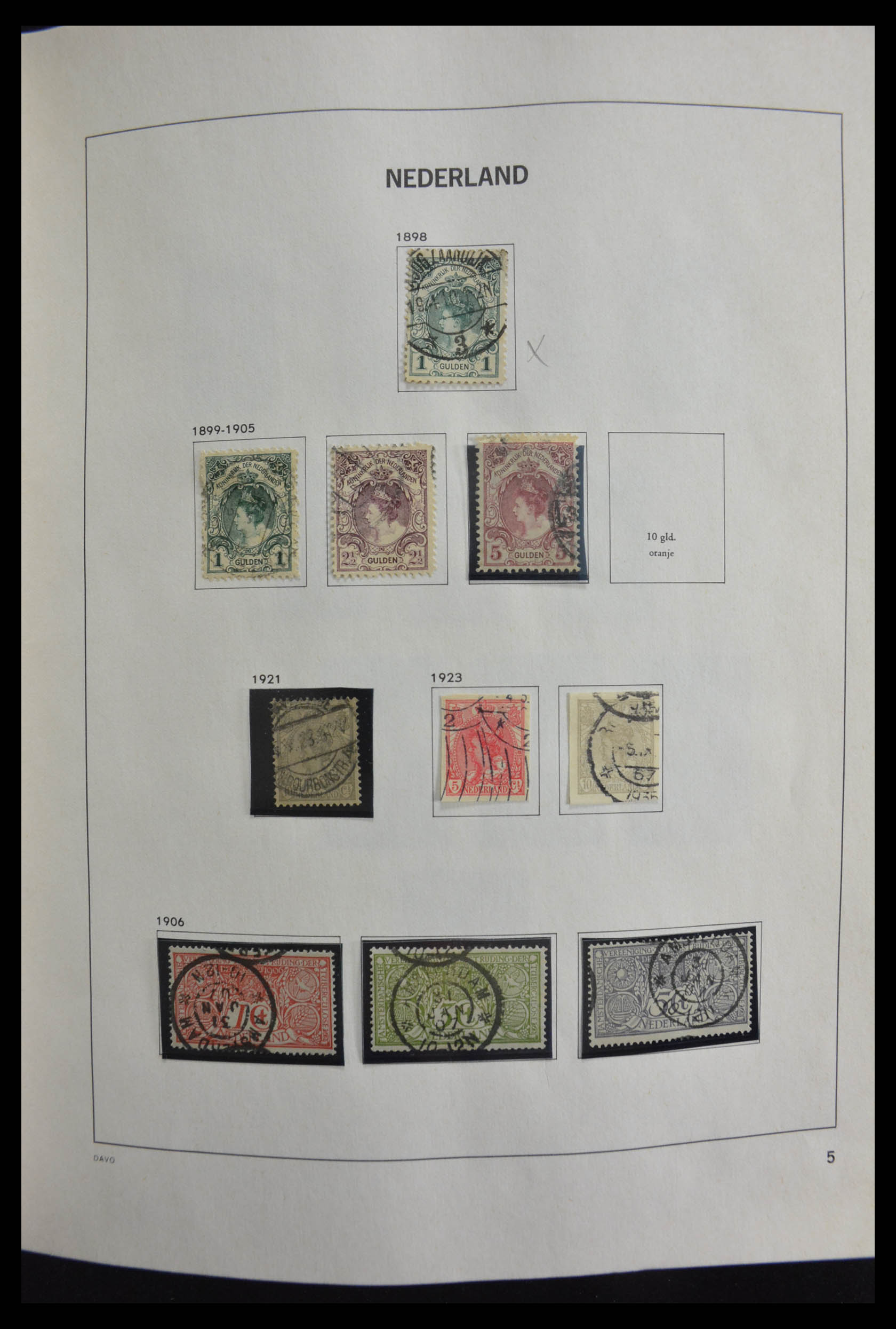 28404 005 - 28404 Netherlands 1852-1991.