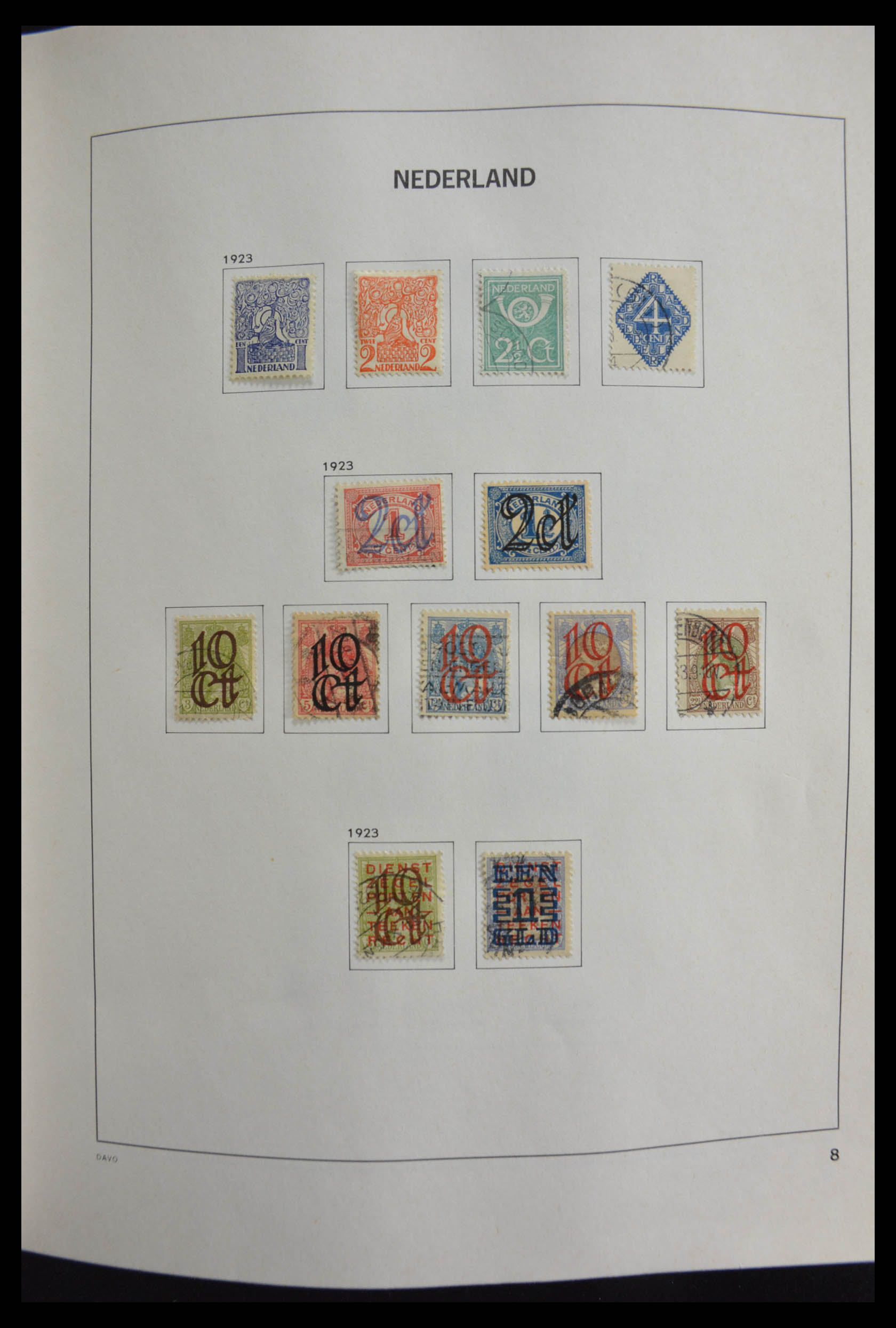 28404 008 - 28404 Netherlands 1852-1991.