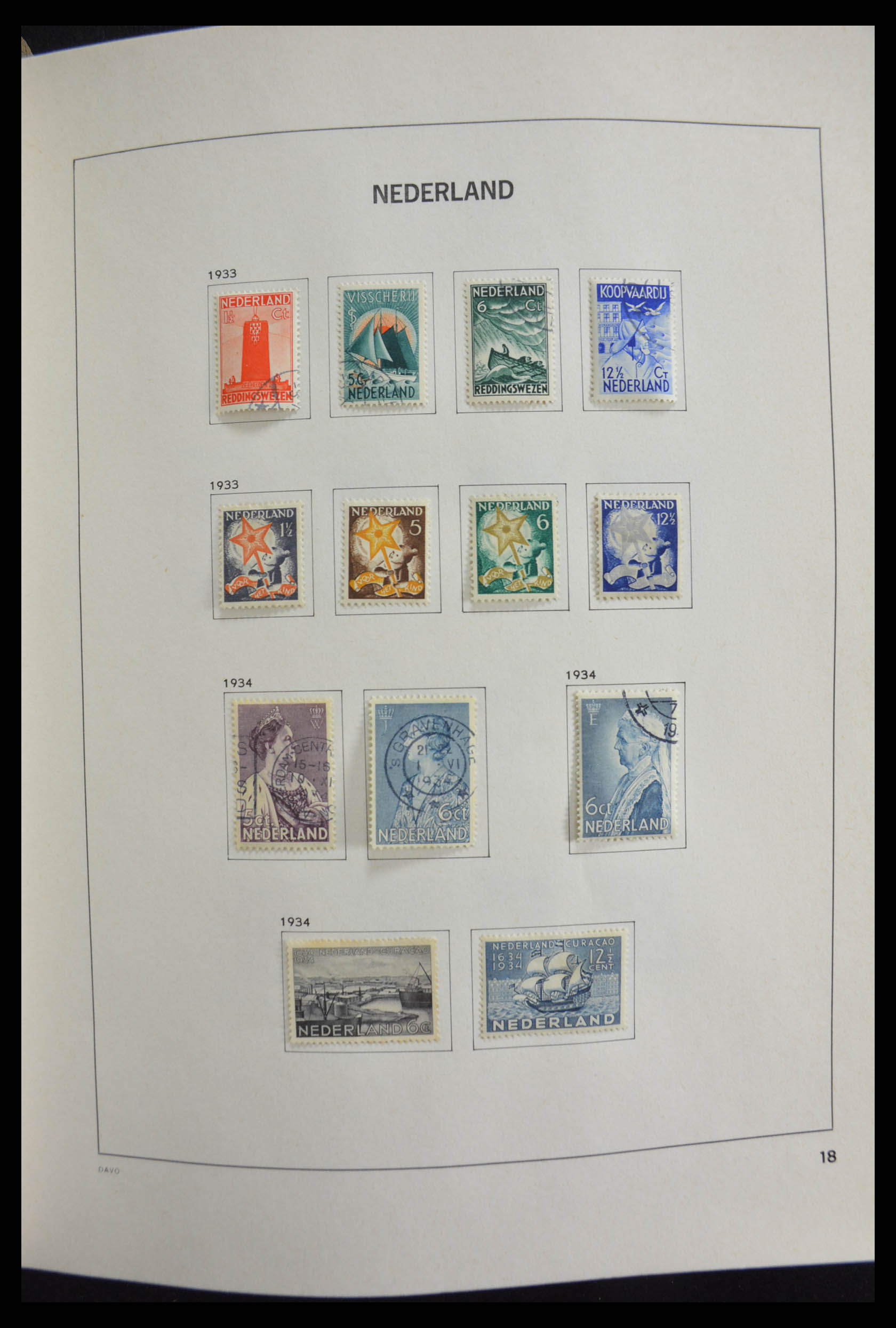 28404 018 - 28404 Netherlands 1852-1991.