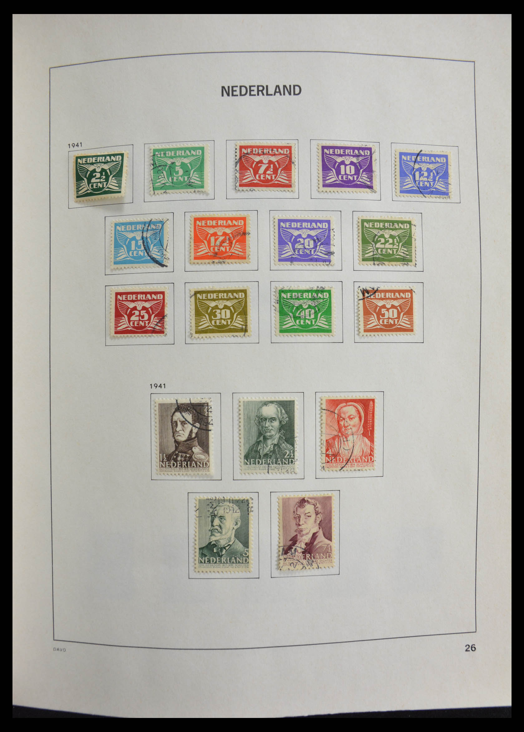 28404 026 - 28404 Netherlands 1852-1991.