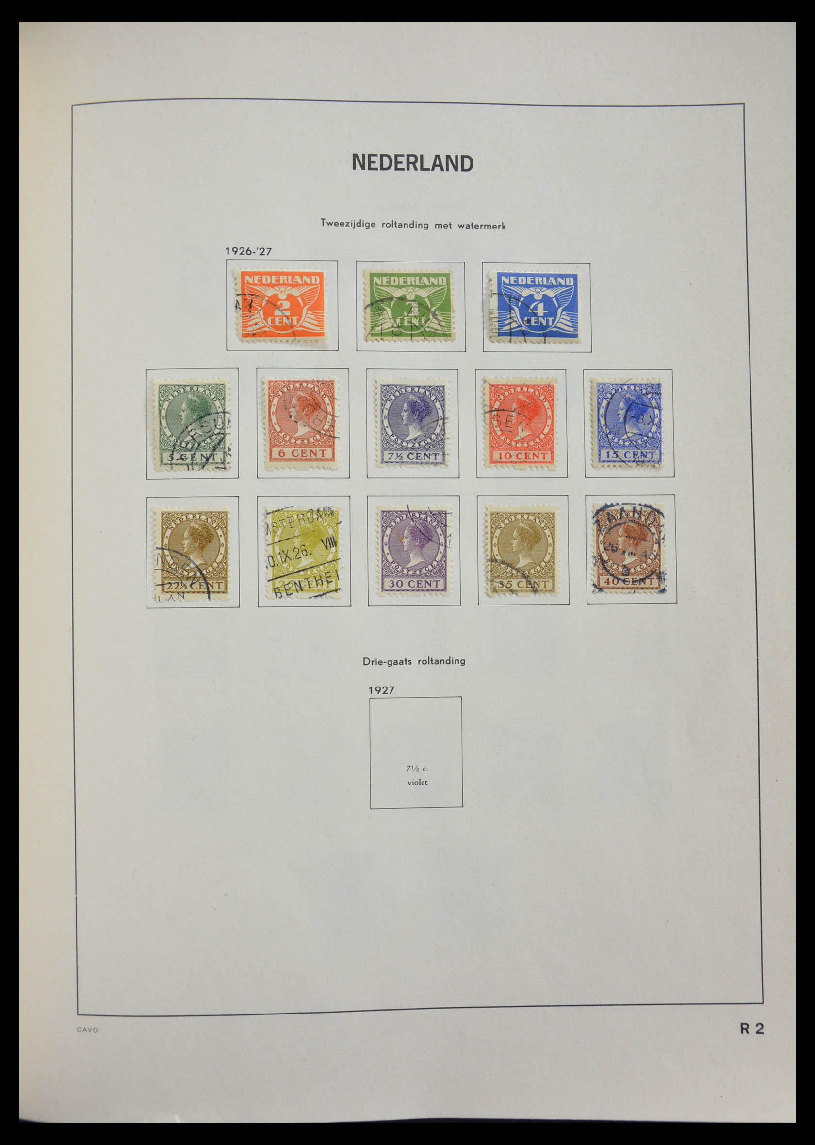 28404 186 - 28404 Netherlands 1852-1991.