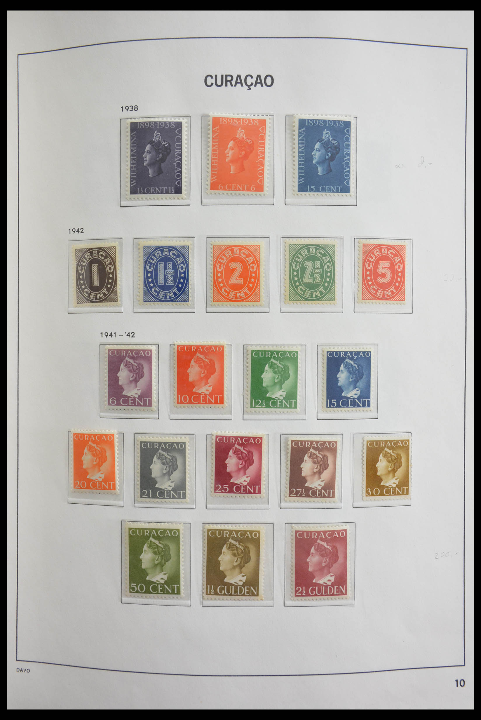 28407 010 - 28407 Curaçao 1873-1980.
