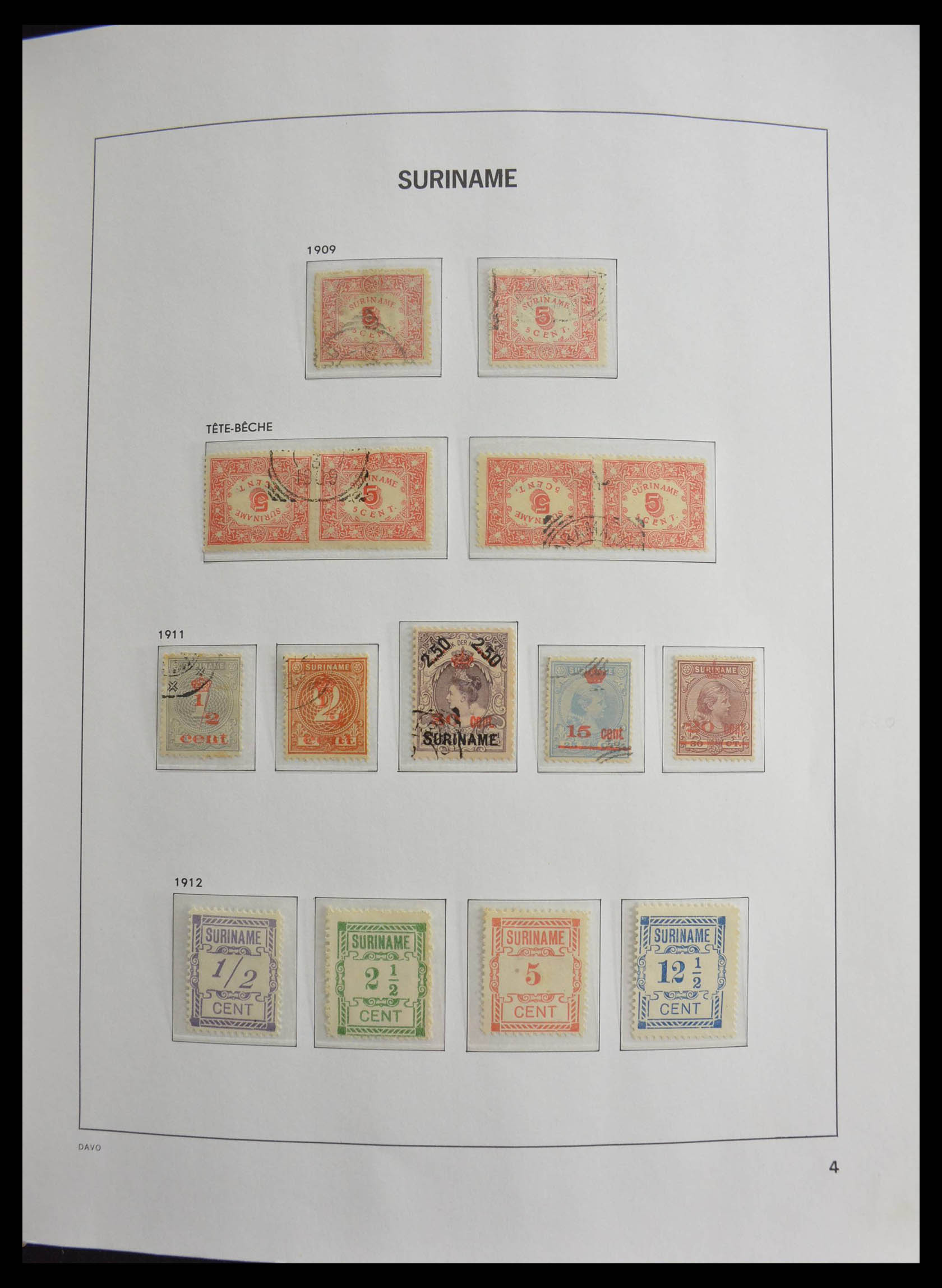28410 004 - 28410 Surinam 1873-1975.