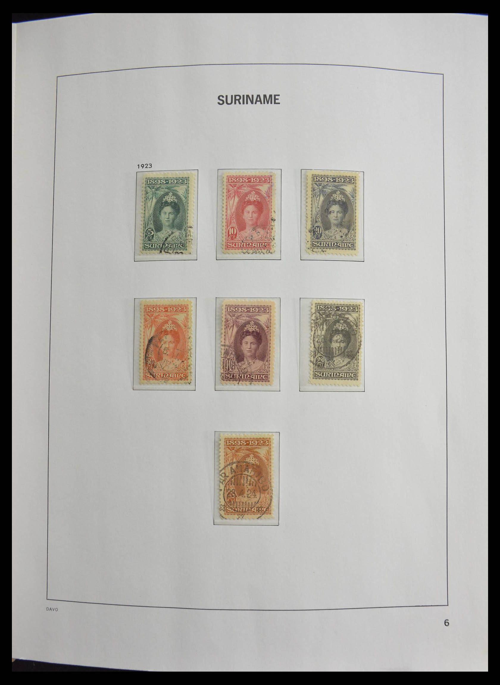 28410 006 - 28410 Surinam 1873-1975.
