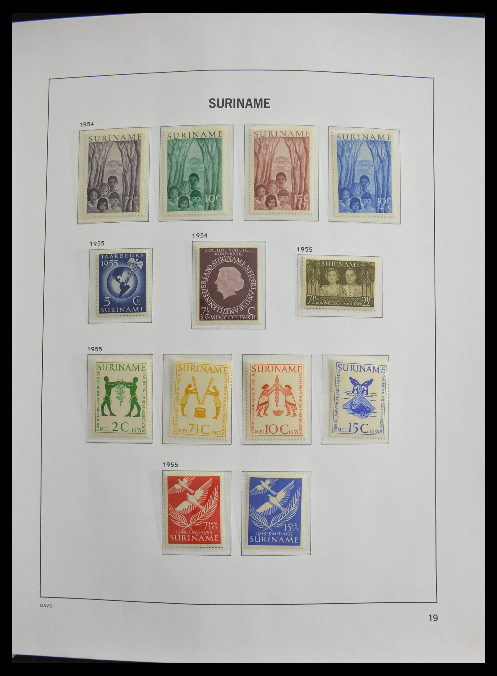 28410 019 - 28410 Surinam 1873-1975.