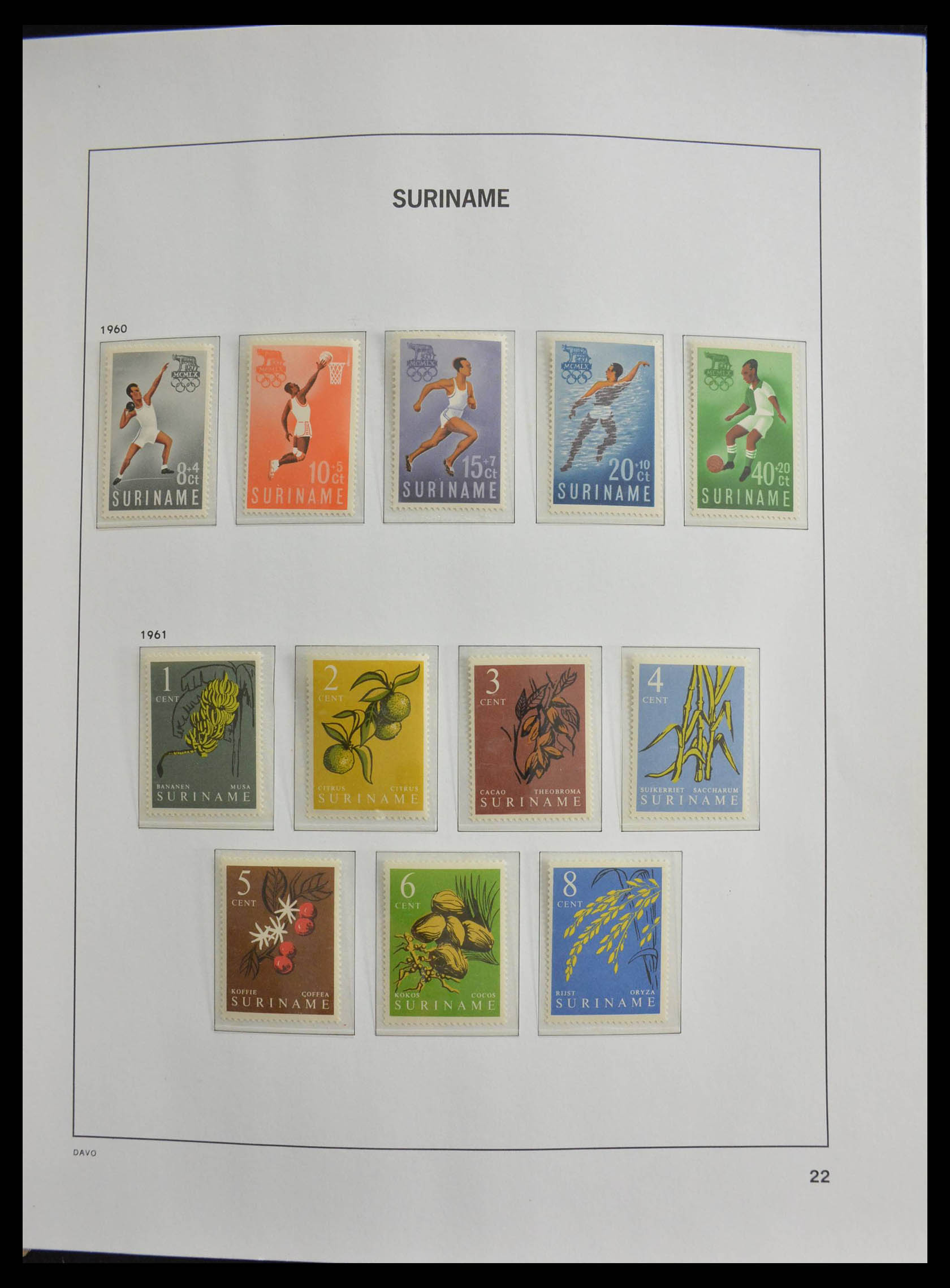 28410 022 - 28410 Suriname 1873-1975.