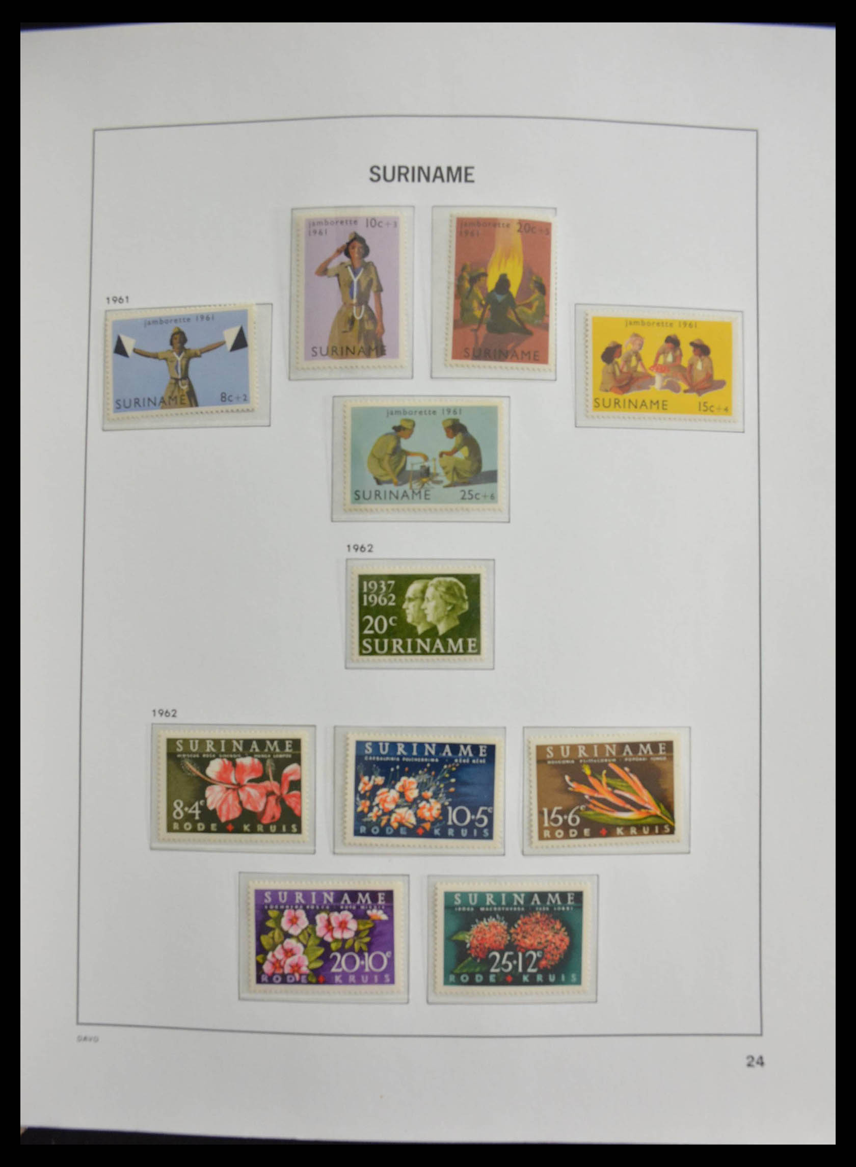 28410 024 - 28410 Suriname 1873-1975.