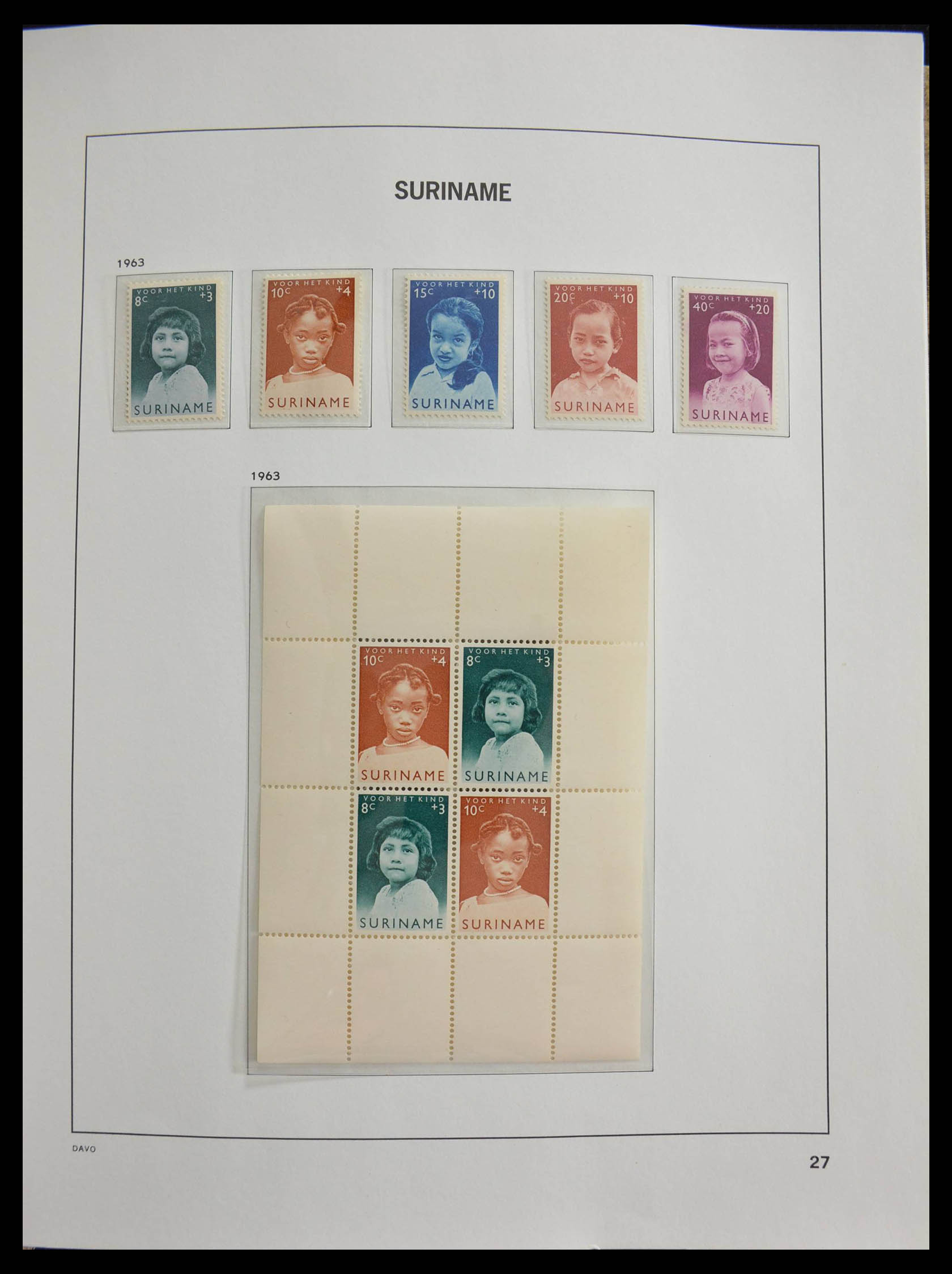 28410 027 - 28410 Suriname 1873-1975.