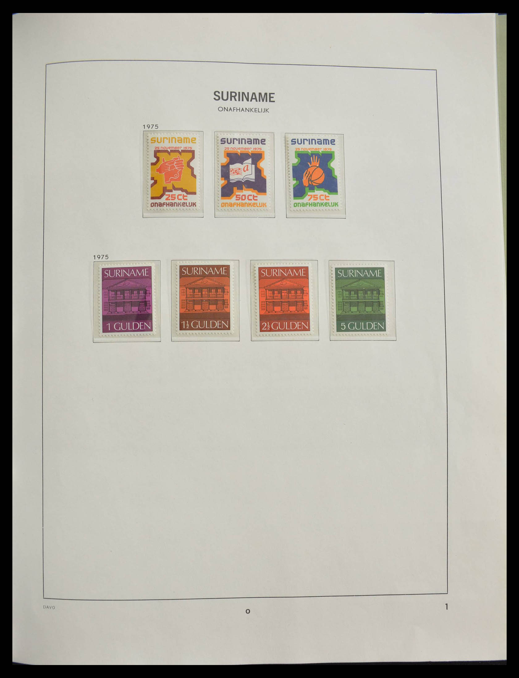 28410 063 - 28410 Suriname 1873-1975.