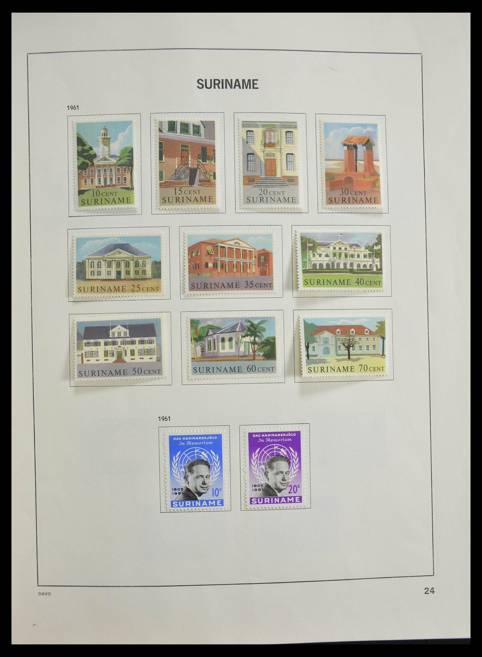 28411 031 - 28411 Surinam 1873-1975.