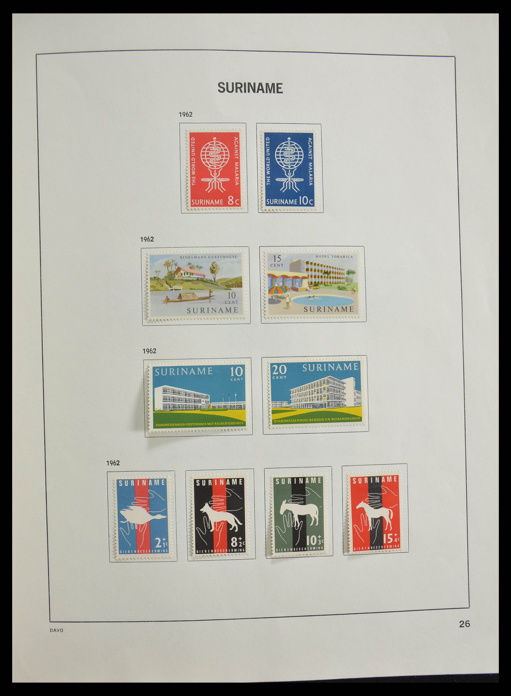 28411 035 - 28411 Suriname 1873-1975.