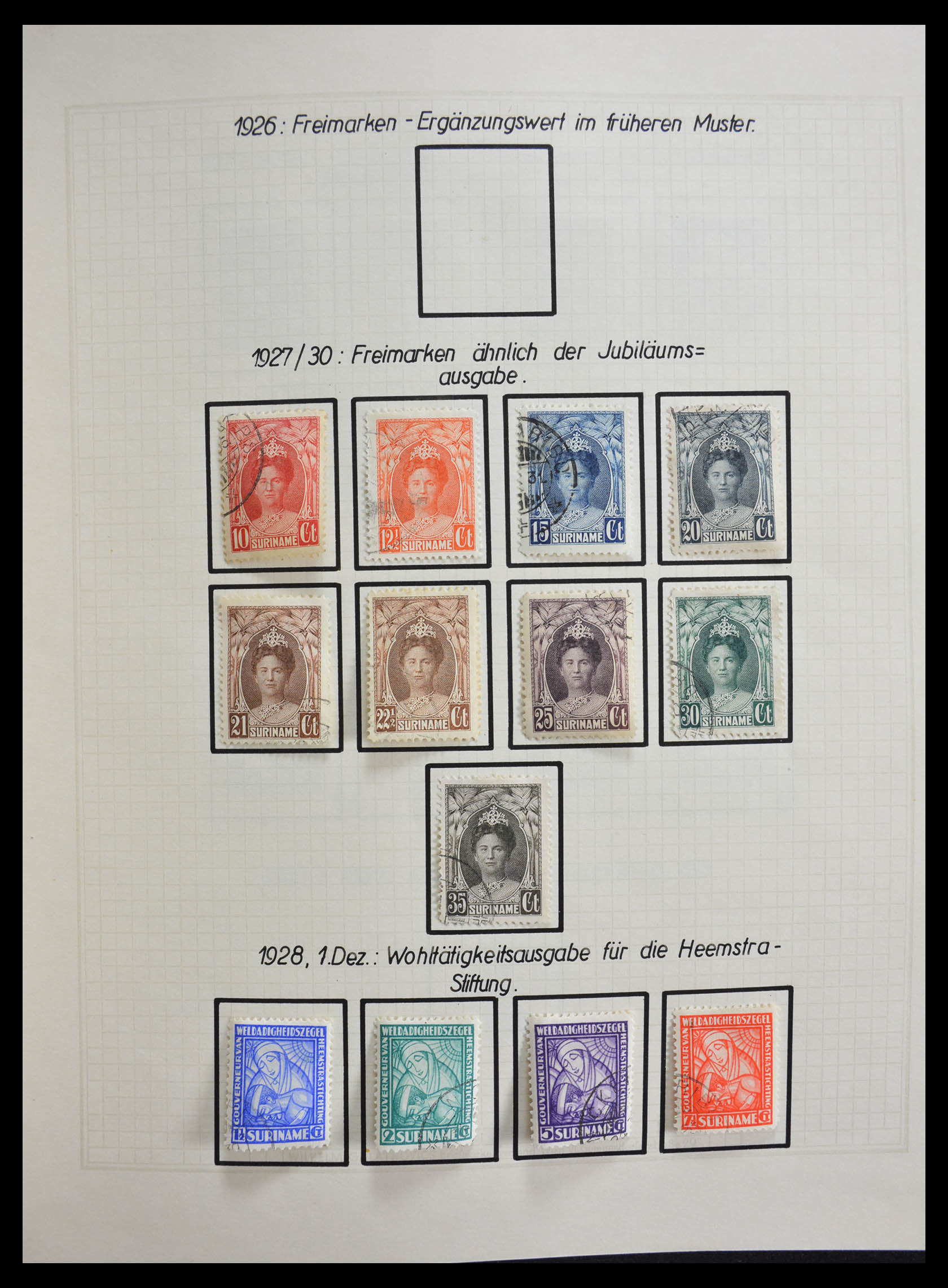 28412 009 - 28412 Suriname/Curaçao 1873-1980.