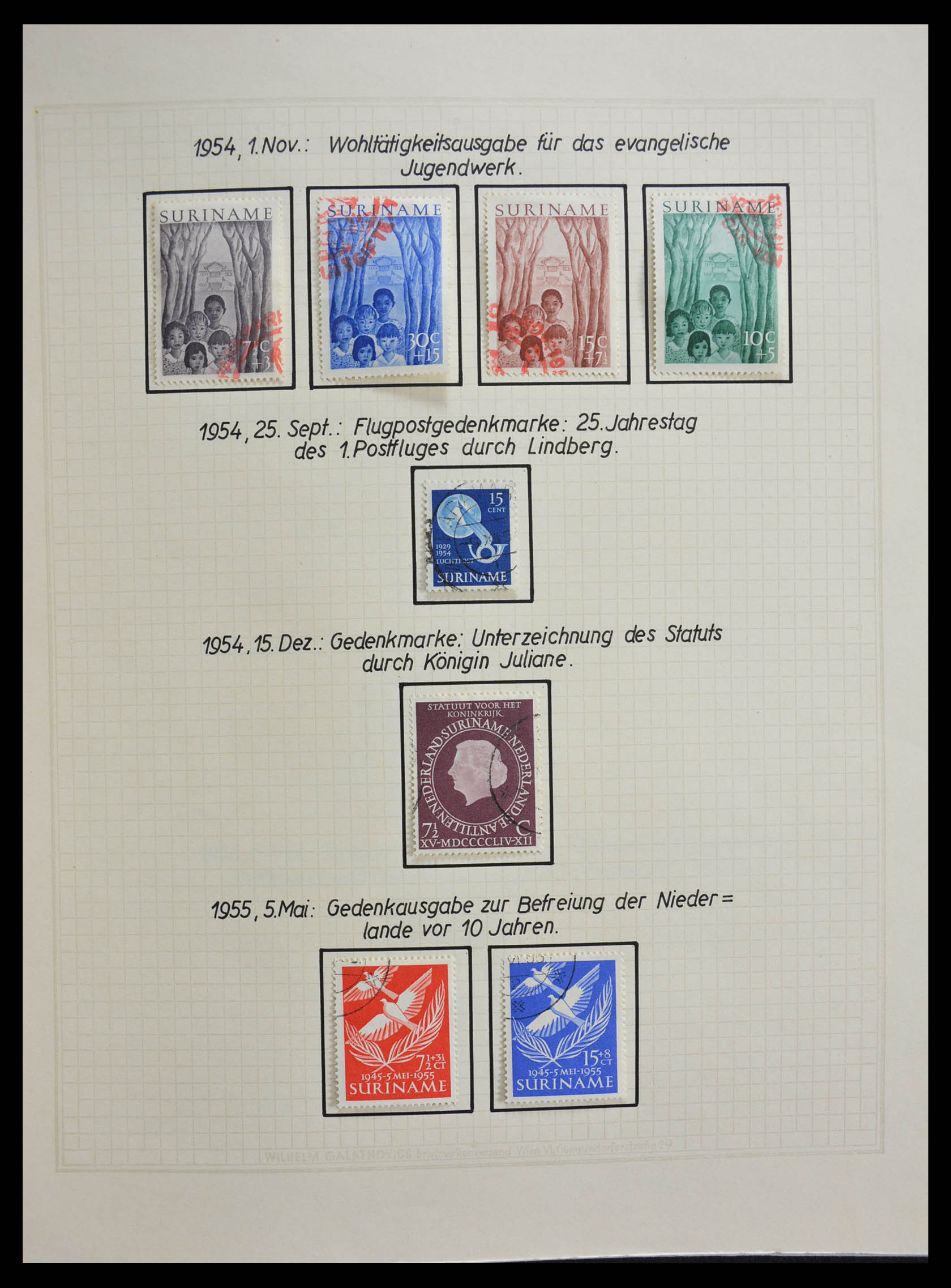28412 026 - 28412 Suriname/Curaçao 1873-1980.