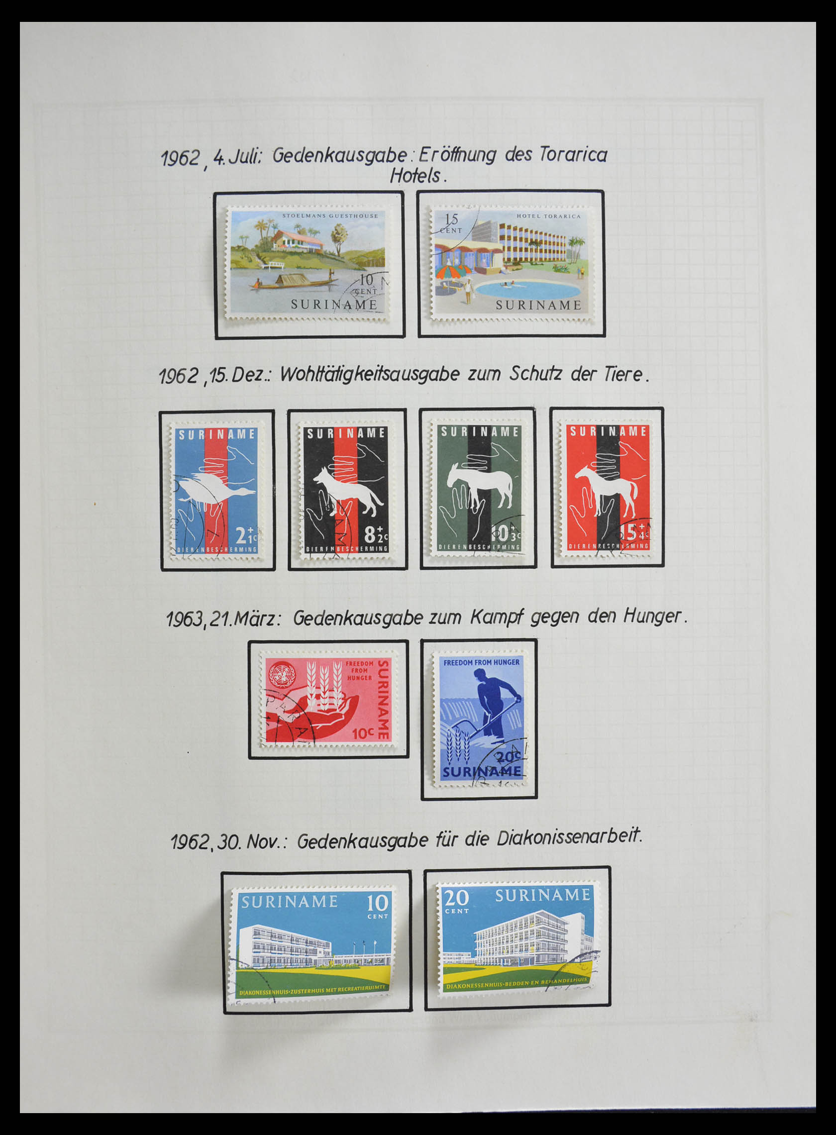 28412 035 - 28412 Suriname/Curaçao 1873-1980.