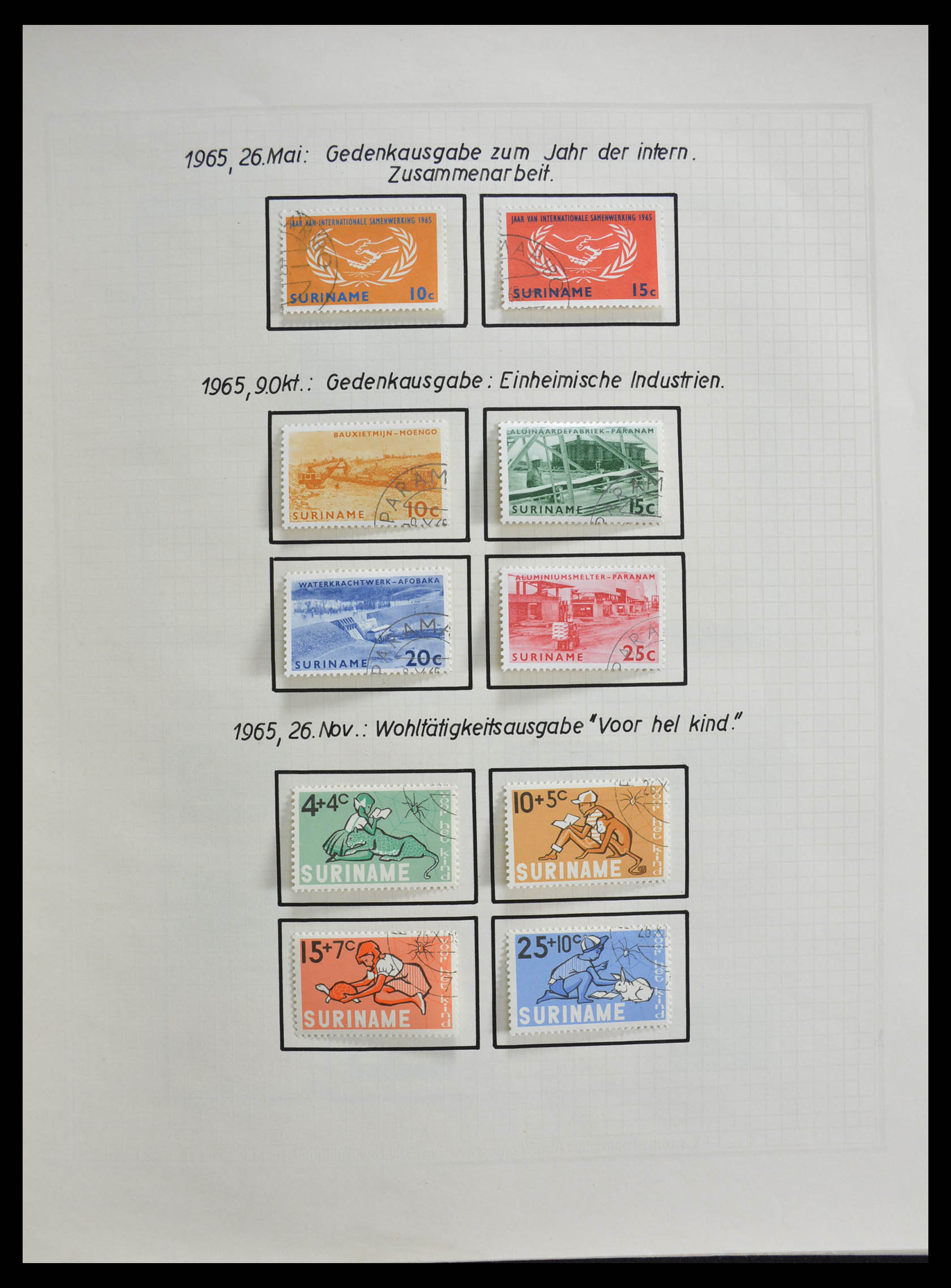 28412 040 - 28412 Surinam/Curacao 1873-1980