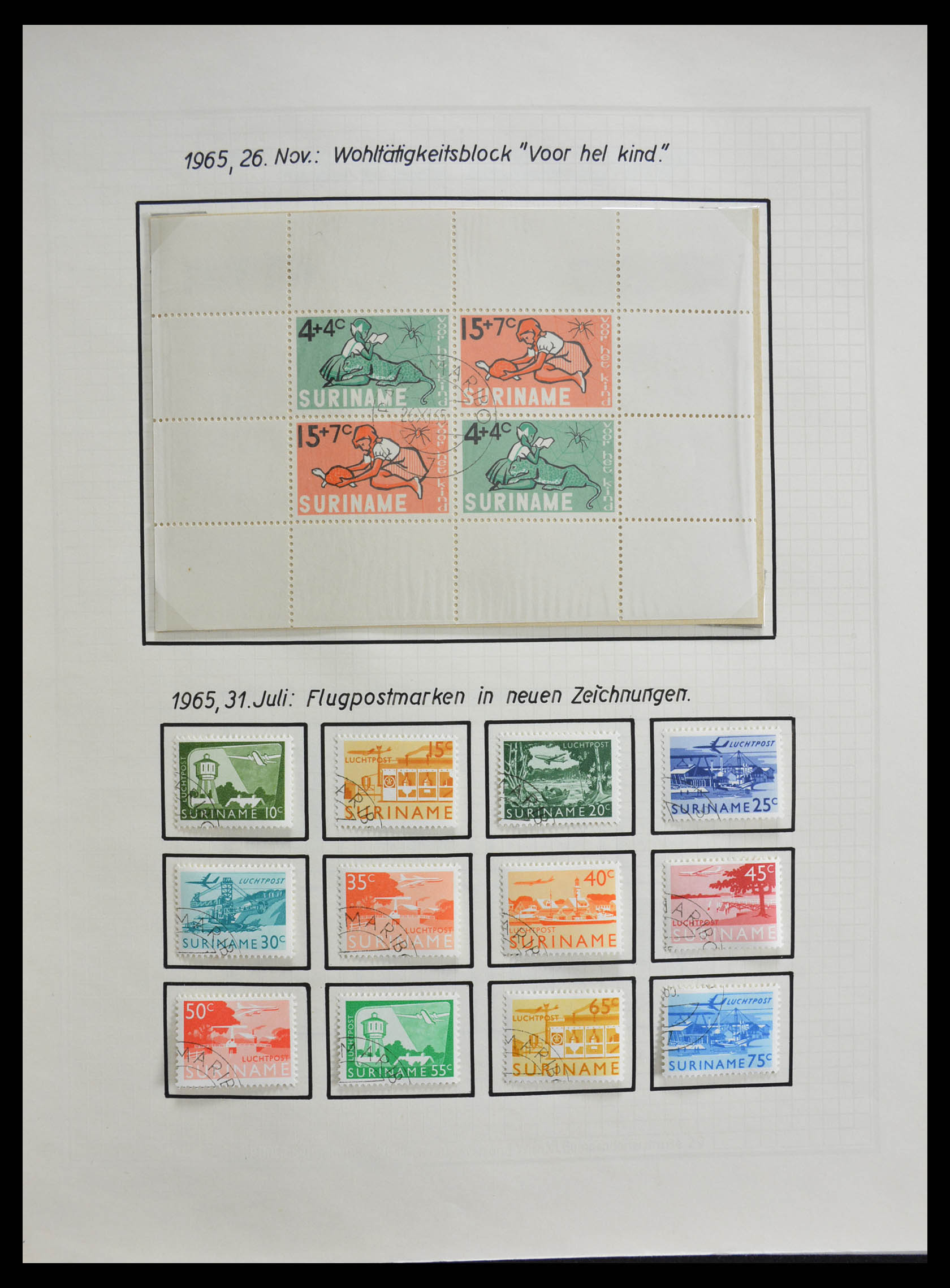 28412 041 - 28412 Suriname/Curaçao 1873-1980.