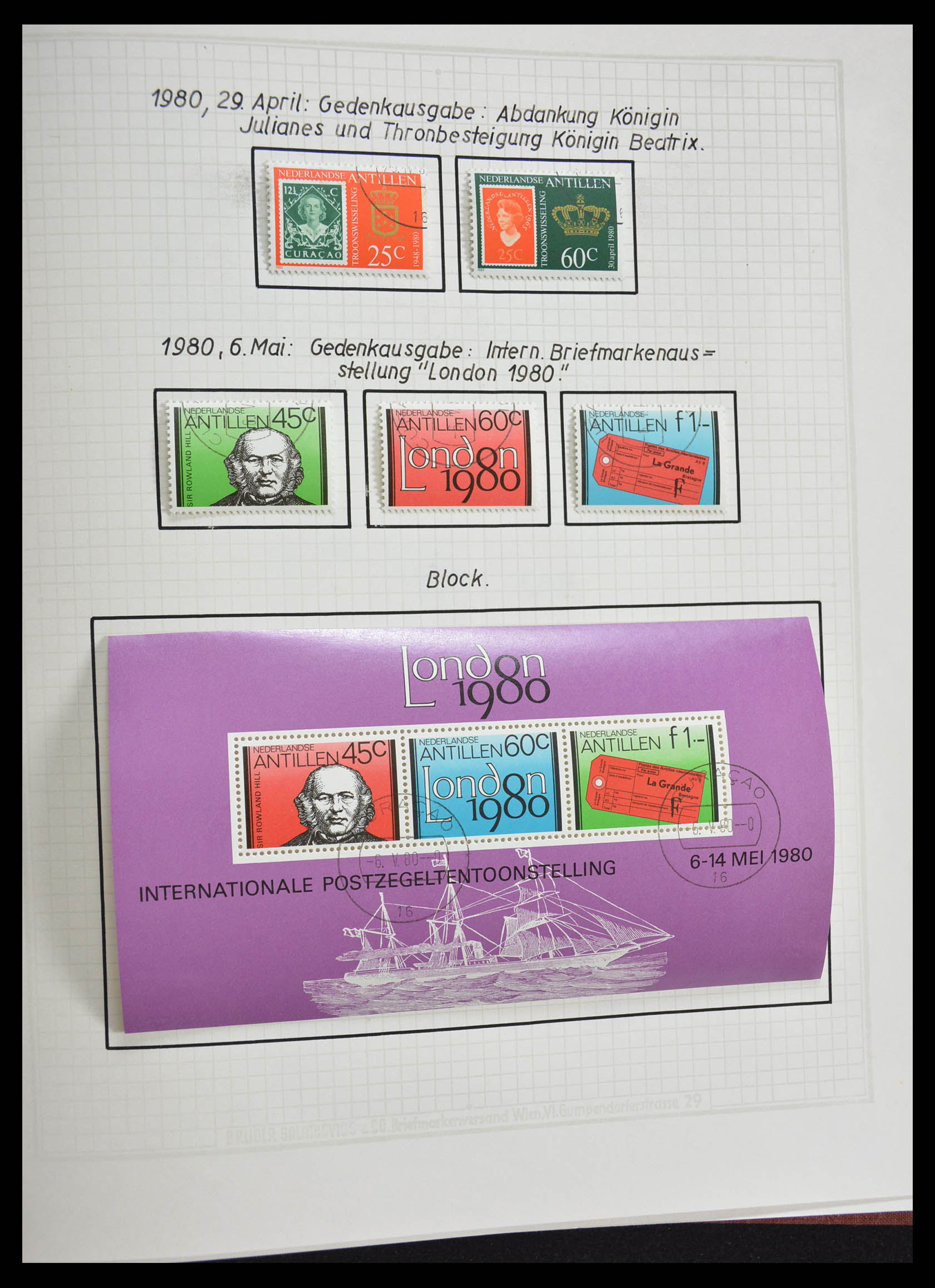 28412 115 - 28412 Surinam/Curacao 1873-1980