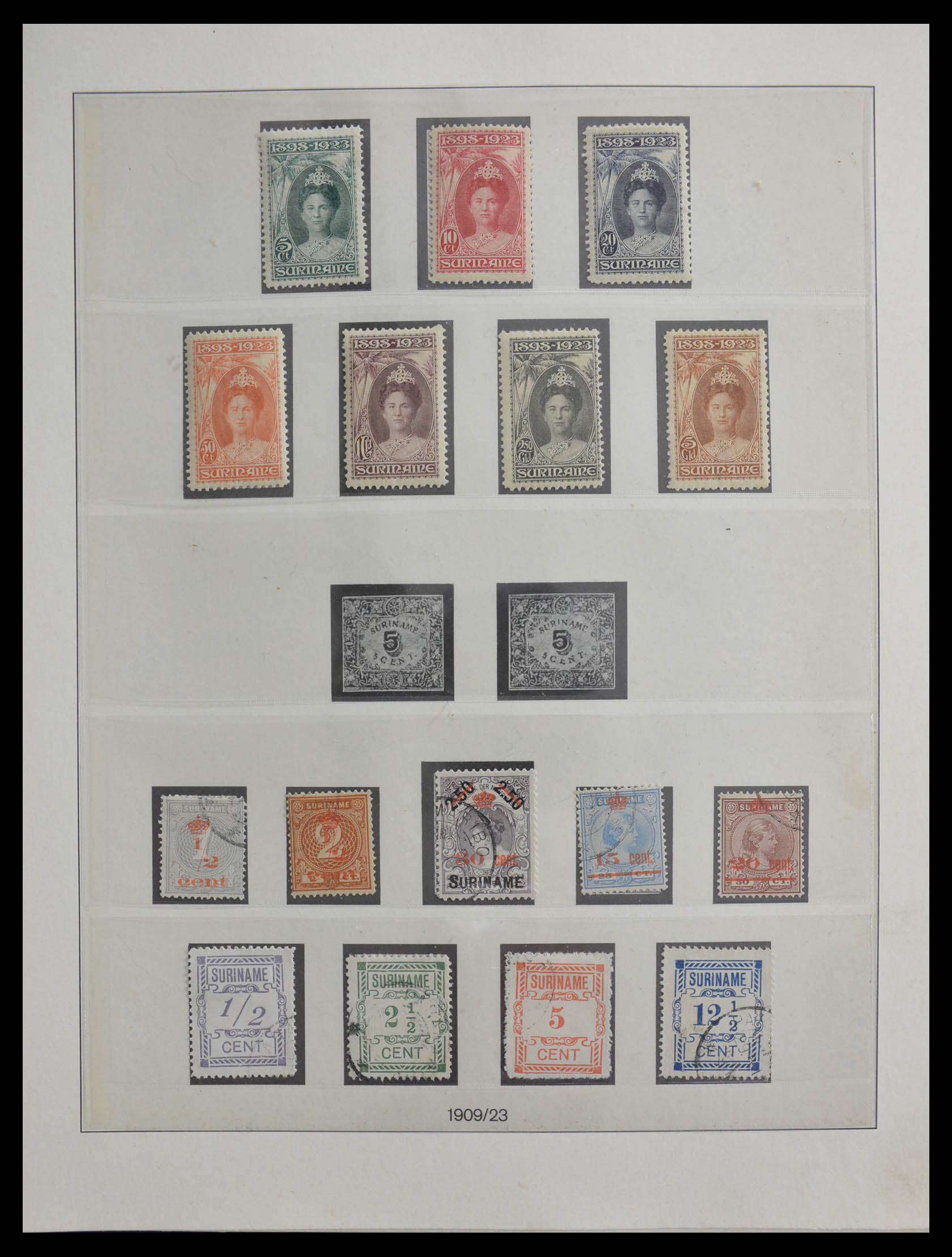 28413 005 - 28413 Surinam 1873-1963.