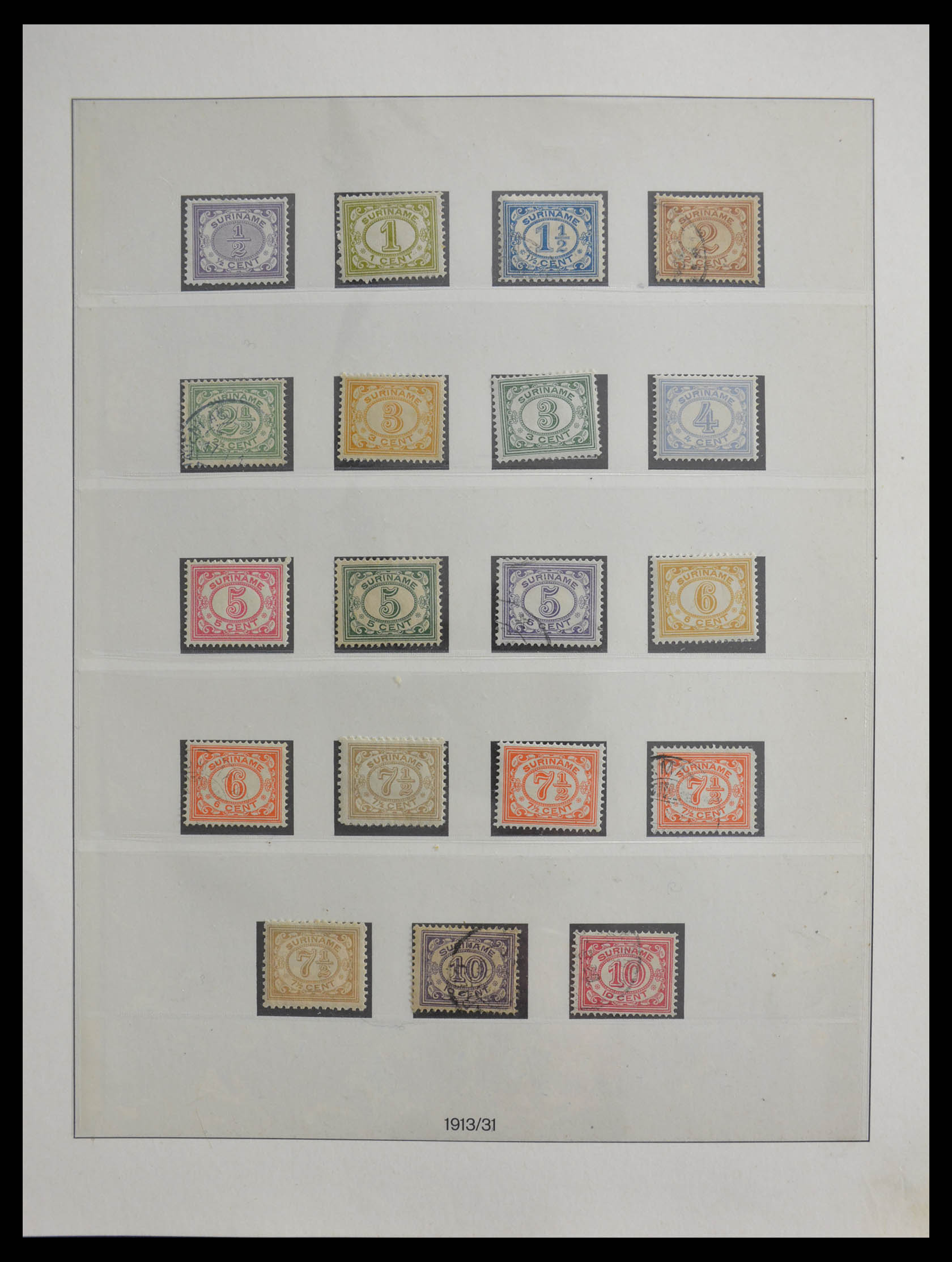 28413 006 - 28413 Surinam 1873-1963.