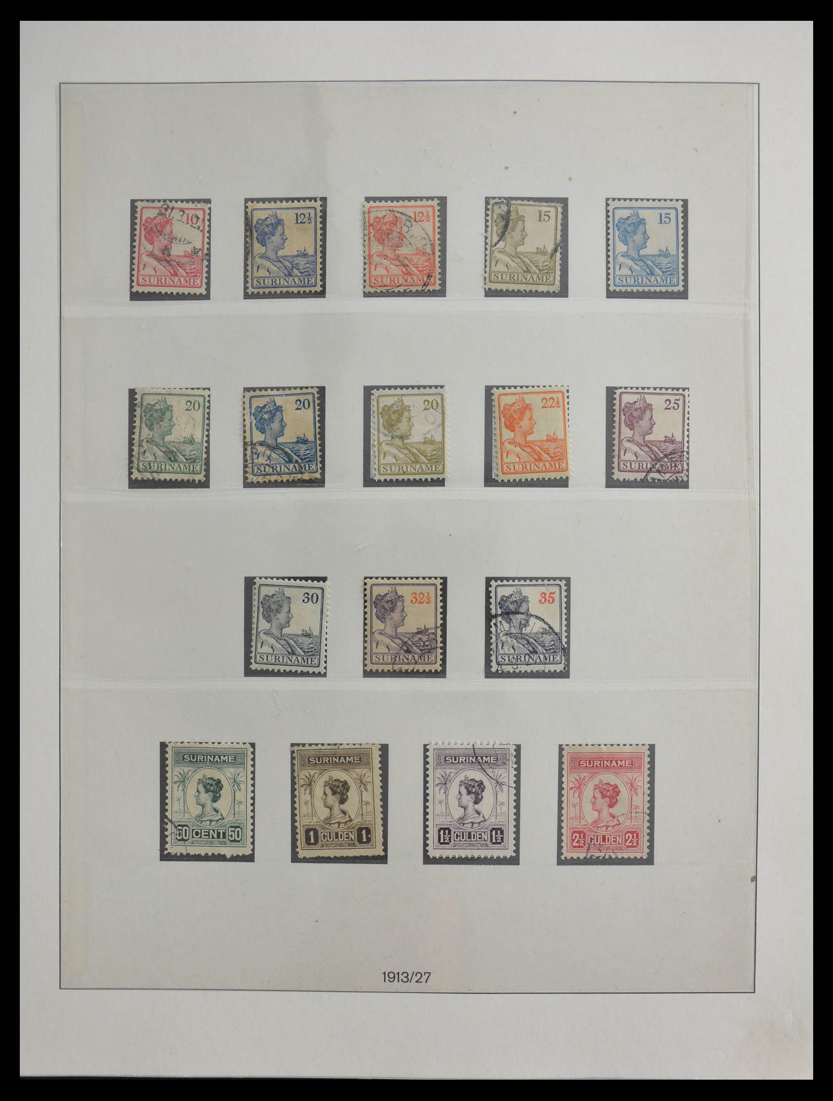 28413 007 - 28413 Surinam 1873-1963.