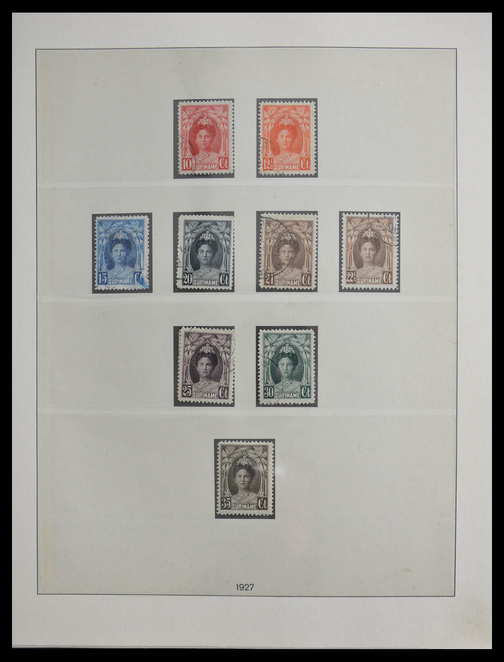 28413 010 - 28413 Suriname 1873-1963.