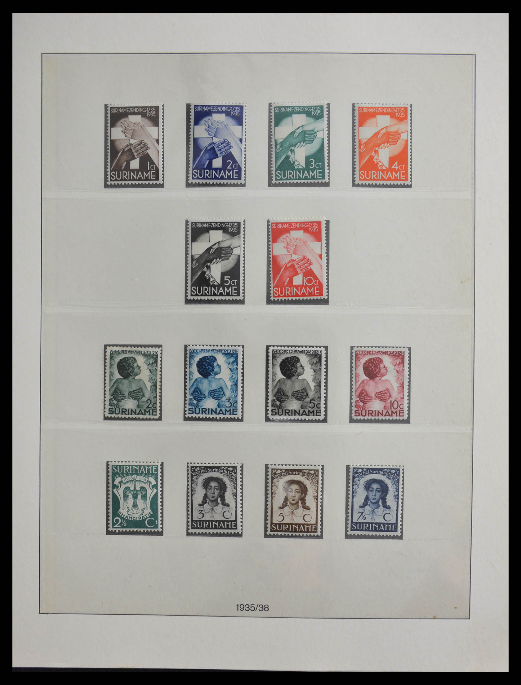 28413 013 - 28413 Surinam 1873-1963.