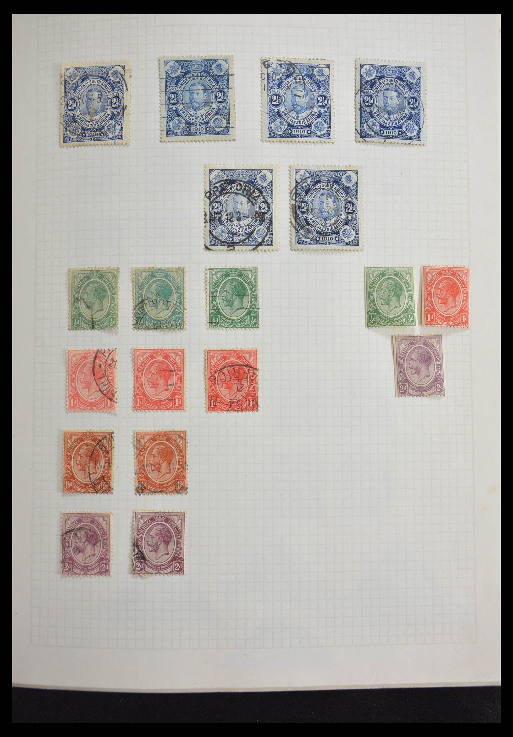 28418 001 - 28418 Zuid Afrika 1911-1975.