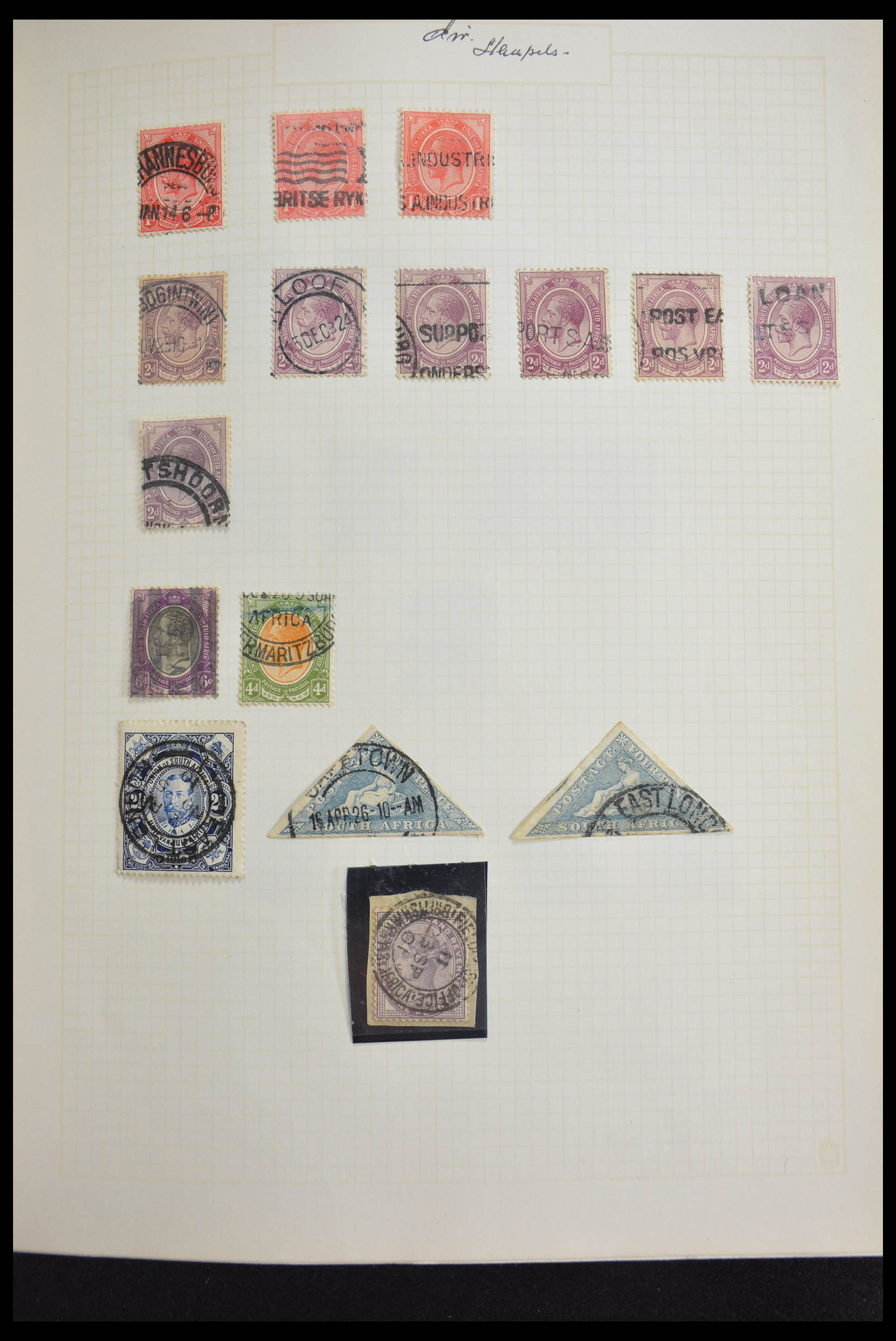 28418 003 - 28418 Zuid Afrika 1911-1975.