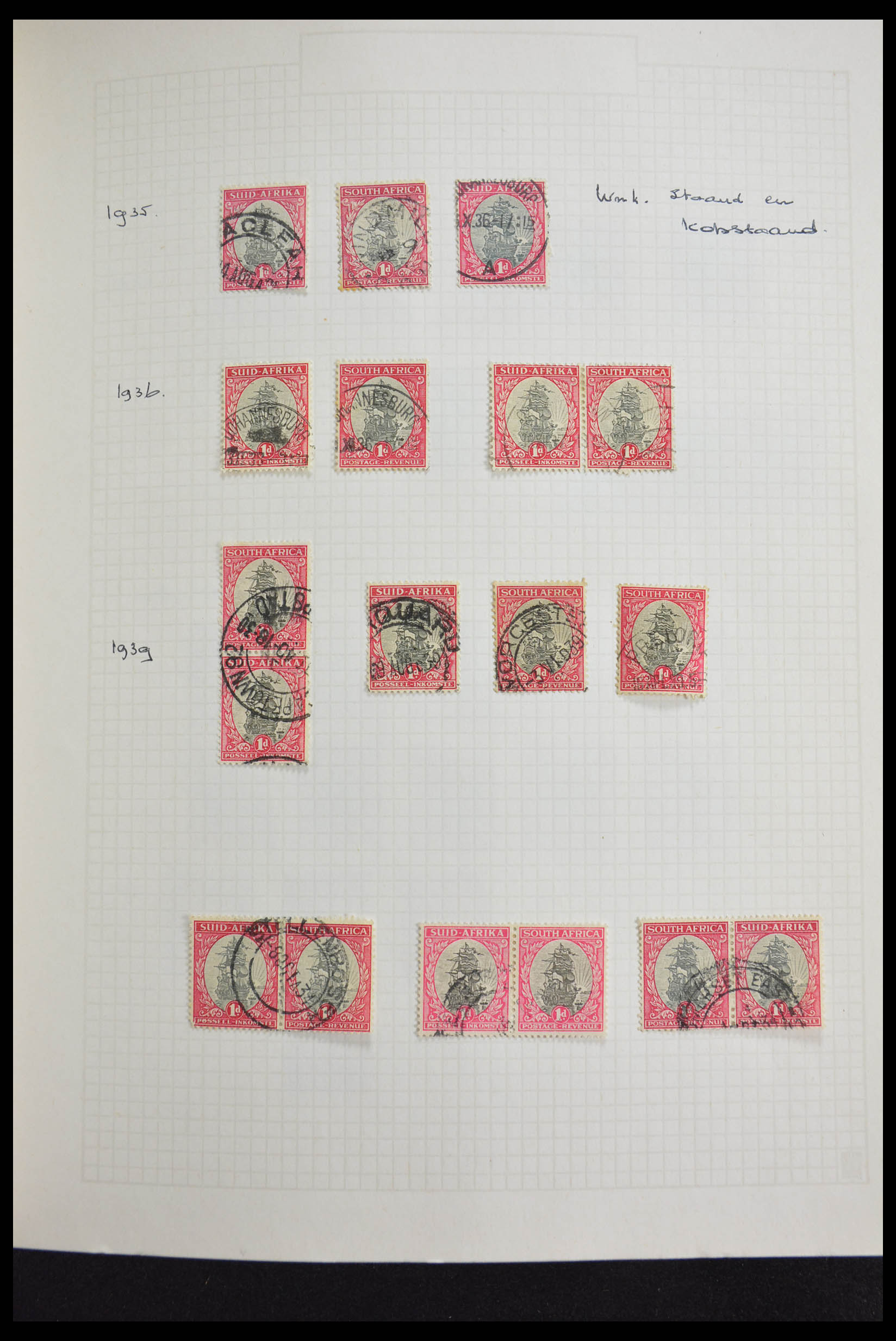 28418 006 - 28418 Zuid Afrika 1911-1975.