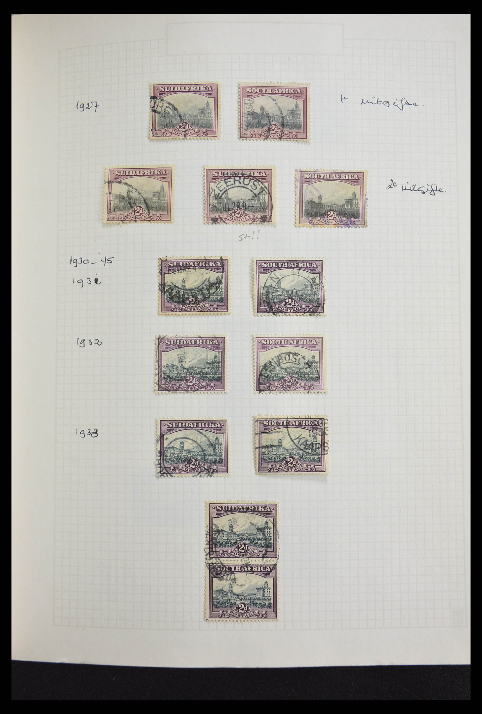 28418 008 - 28418 Zuid Afrika 1911-1975.