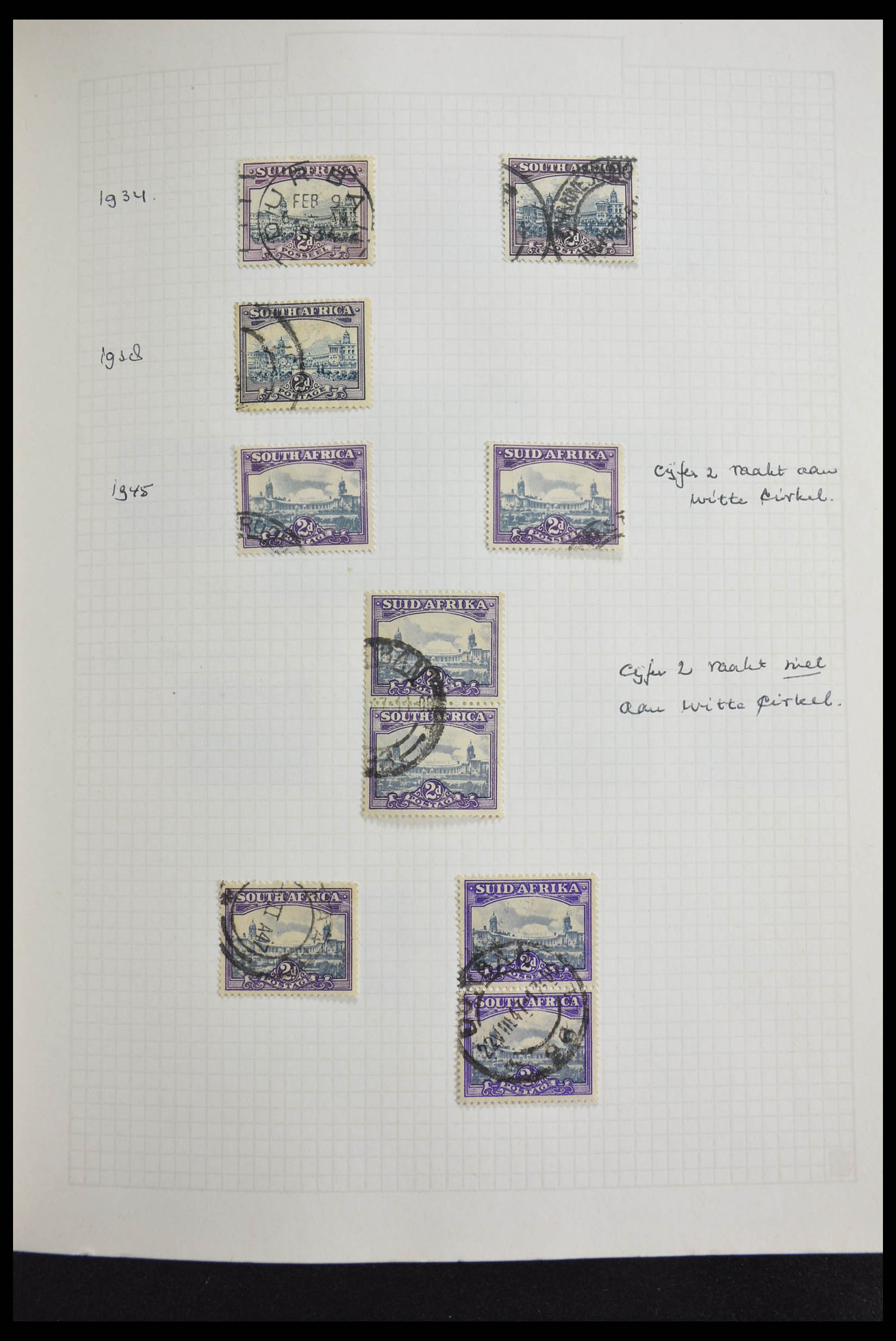 28418 009 - 28418 Zuid Afrika 1911-1975.