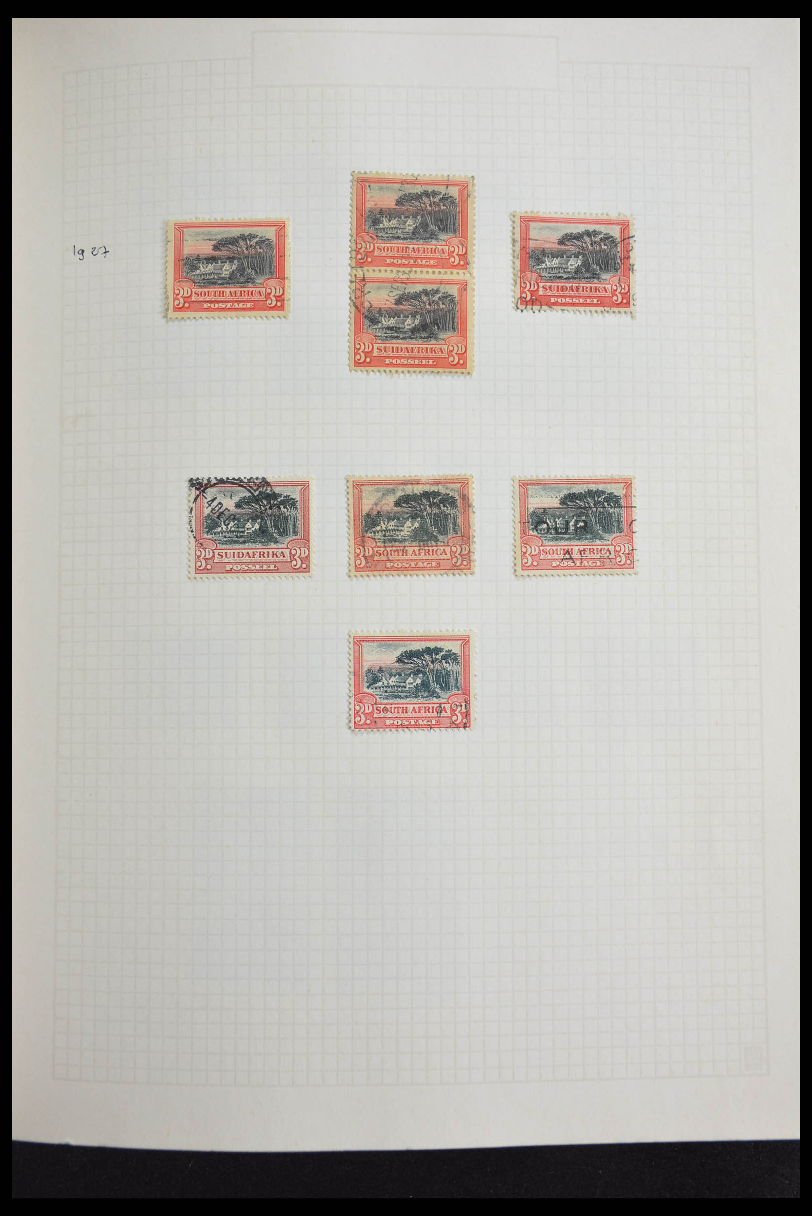 28418 011 - 28418 Zuid Afrika 1911-1975.