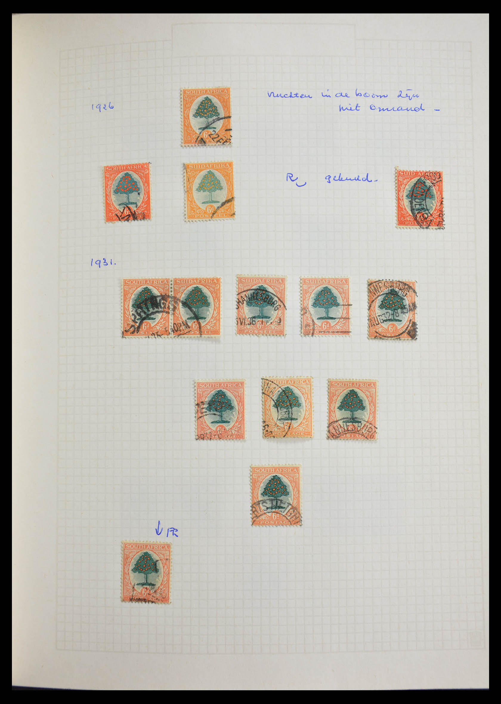 28418 015 - 28418 Zuid Afrika 1911-1975.