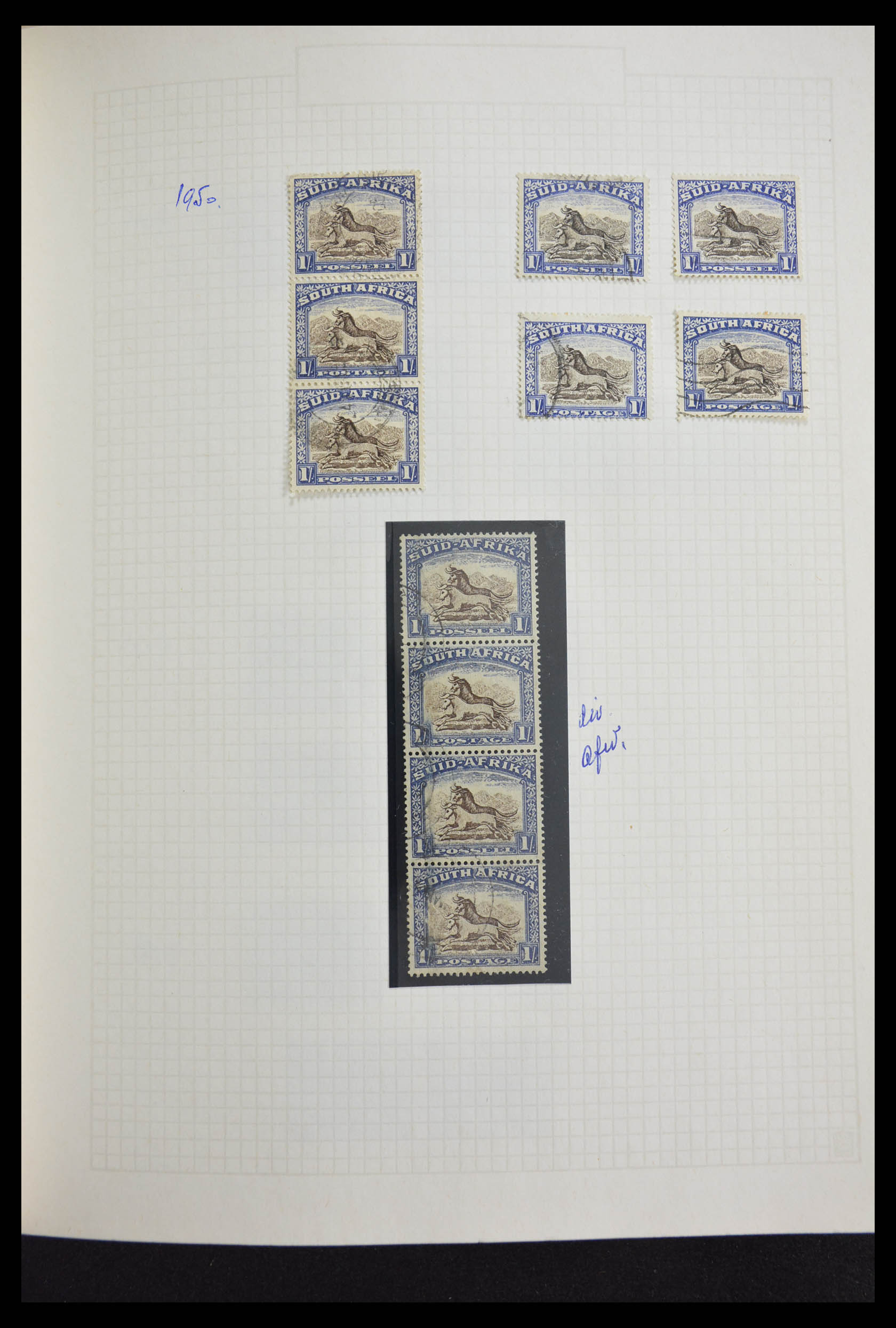 28418 019 - 28418 Zuid Afrika 1911-1975.