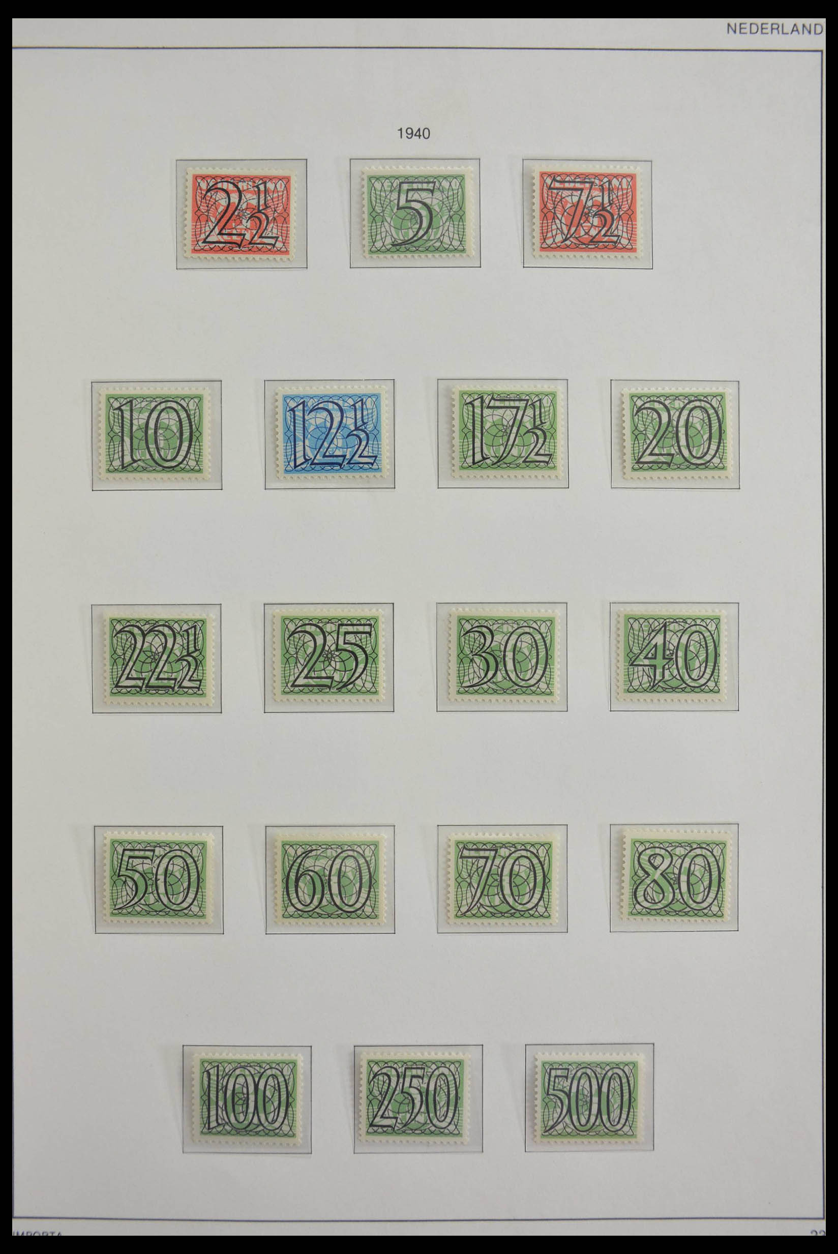 28459 020 - 28459 Nederland 1899-1986.