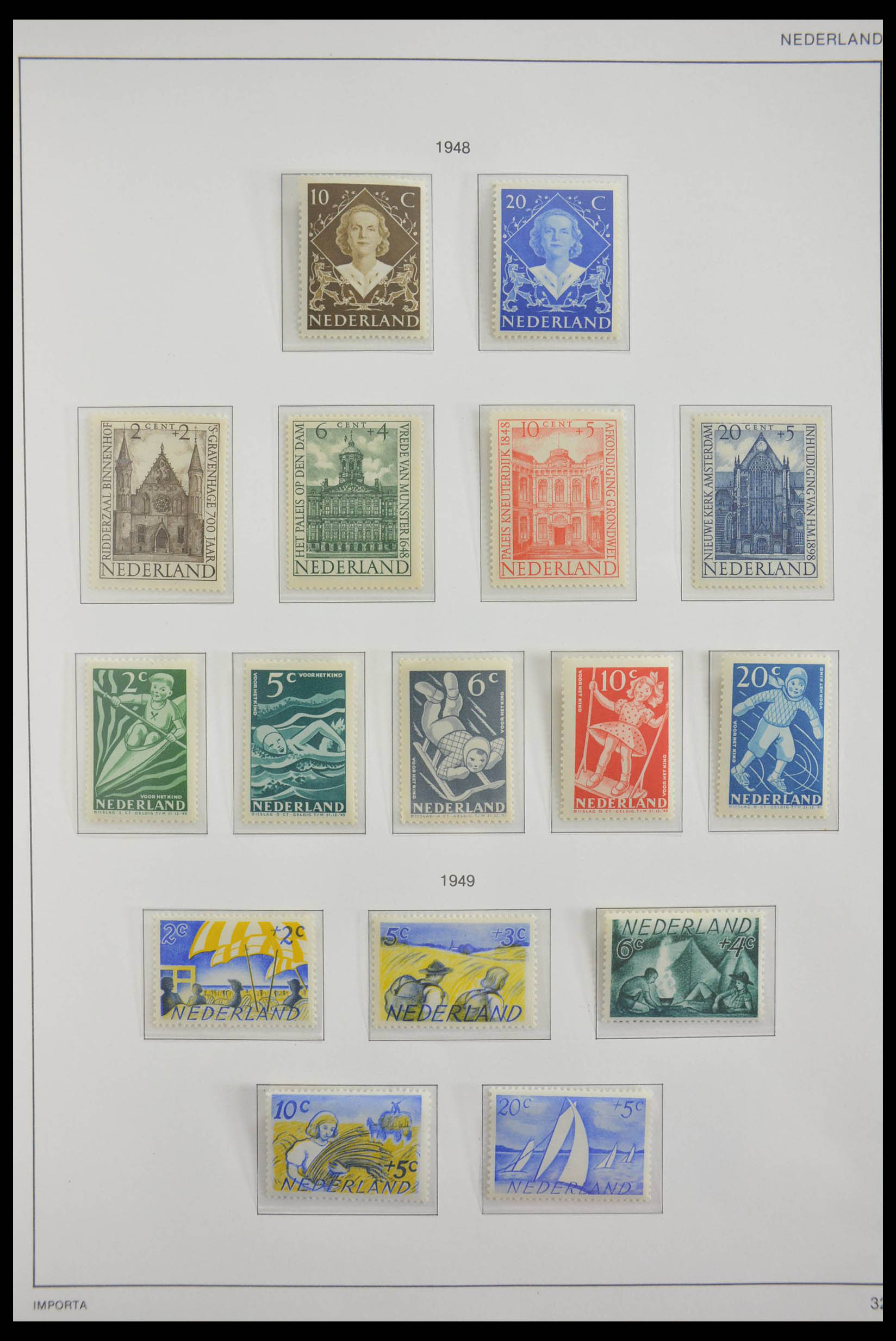 28459 030 - 28459 Nederland 1899-1986.