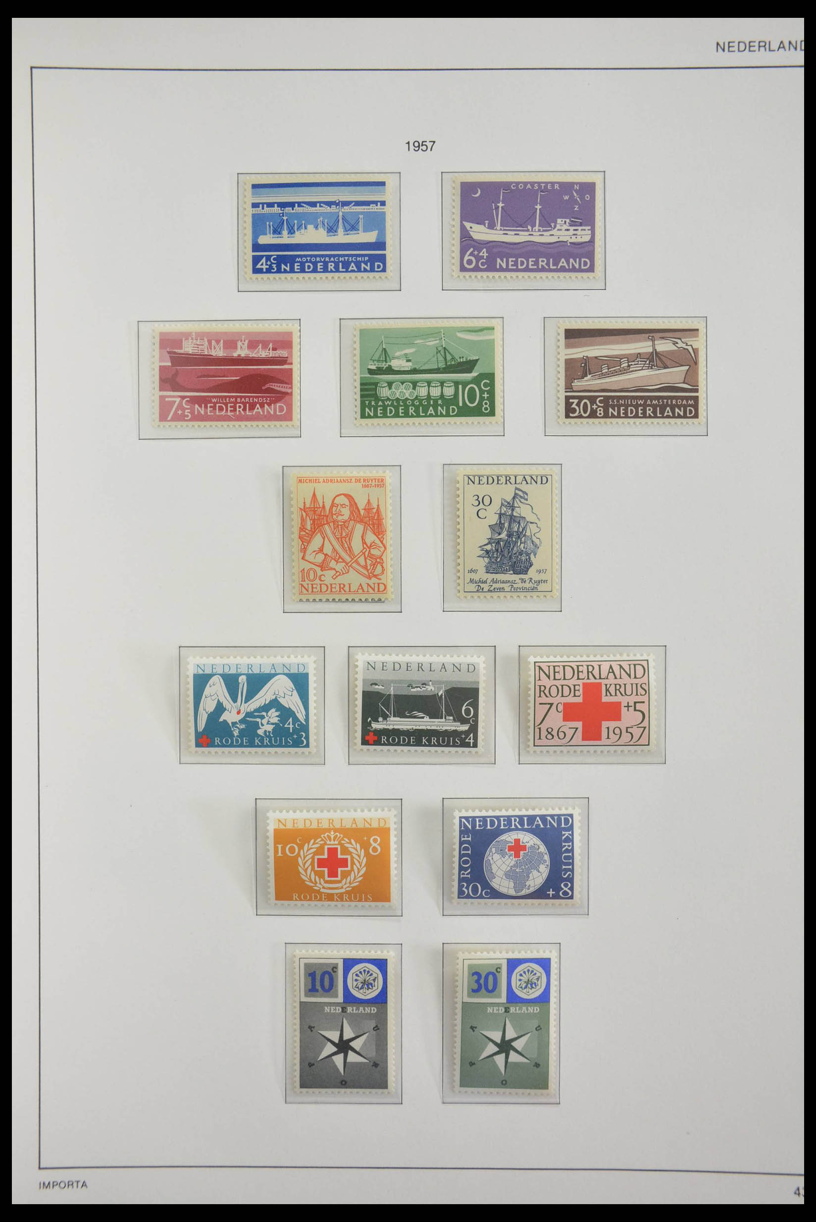 28459 042 - 28459 Nederland 1899-1986.