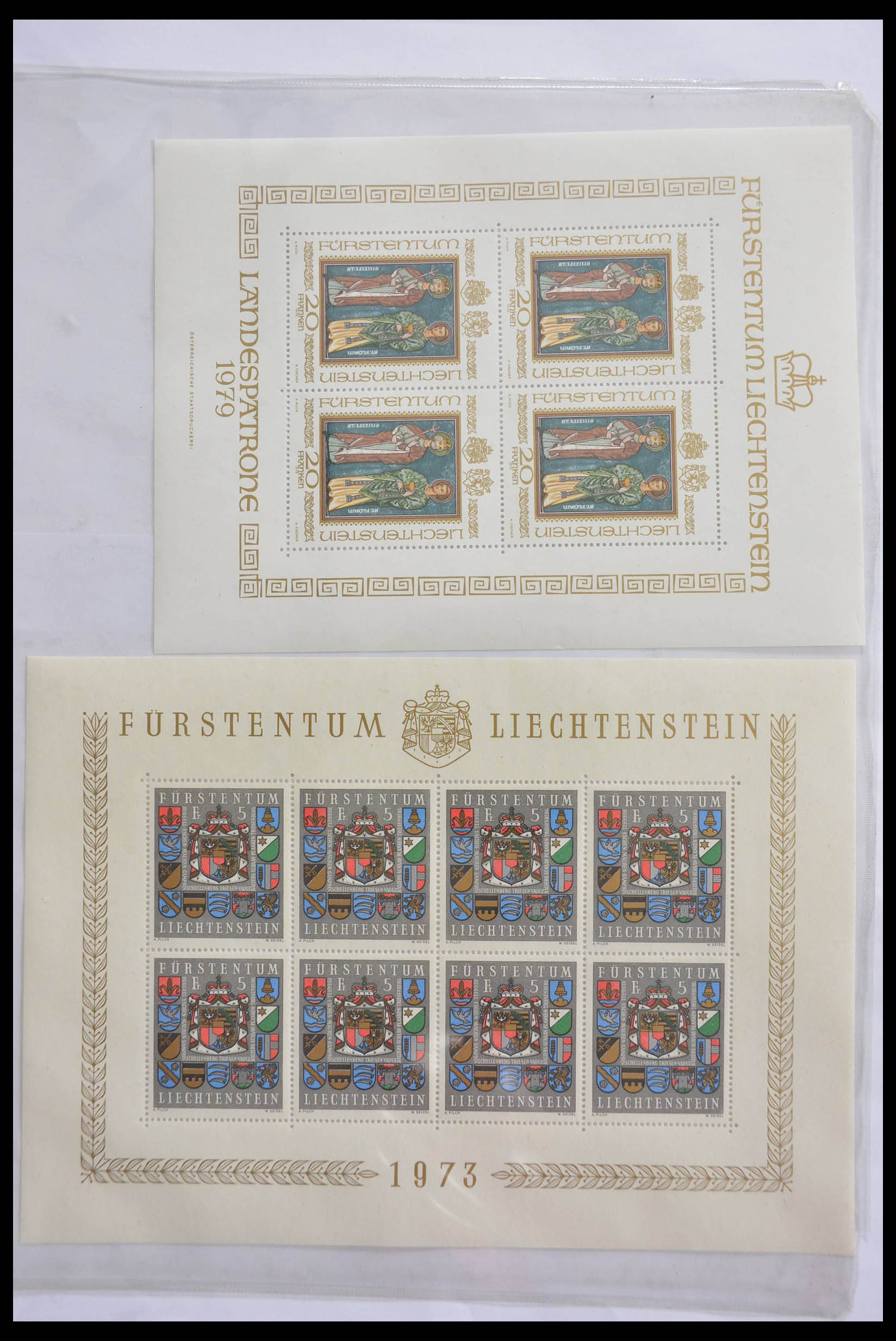 28472 001 - 28472 Liechtenstein 1973-1985.