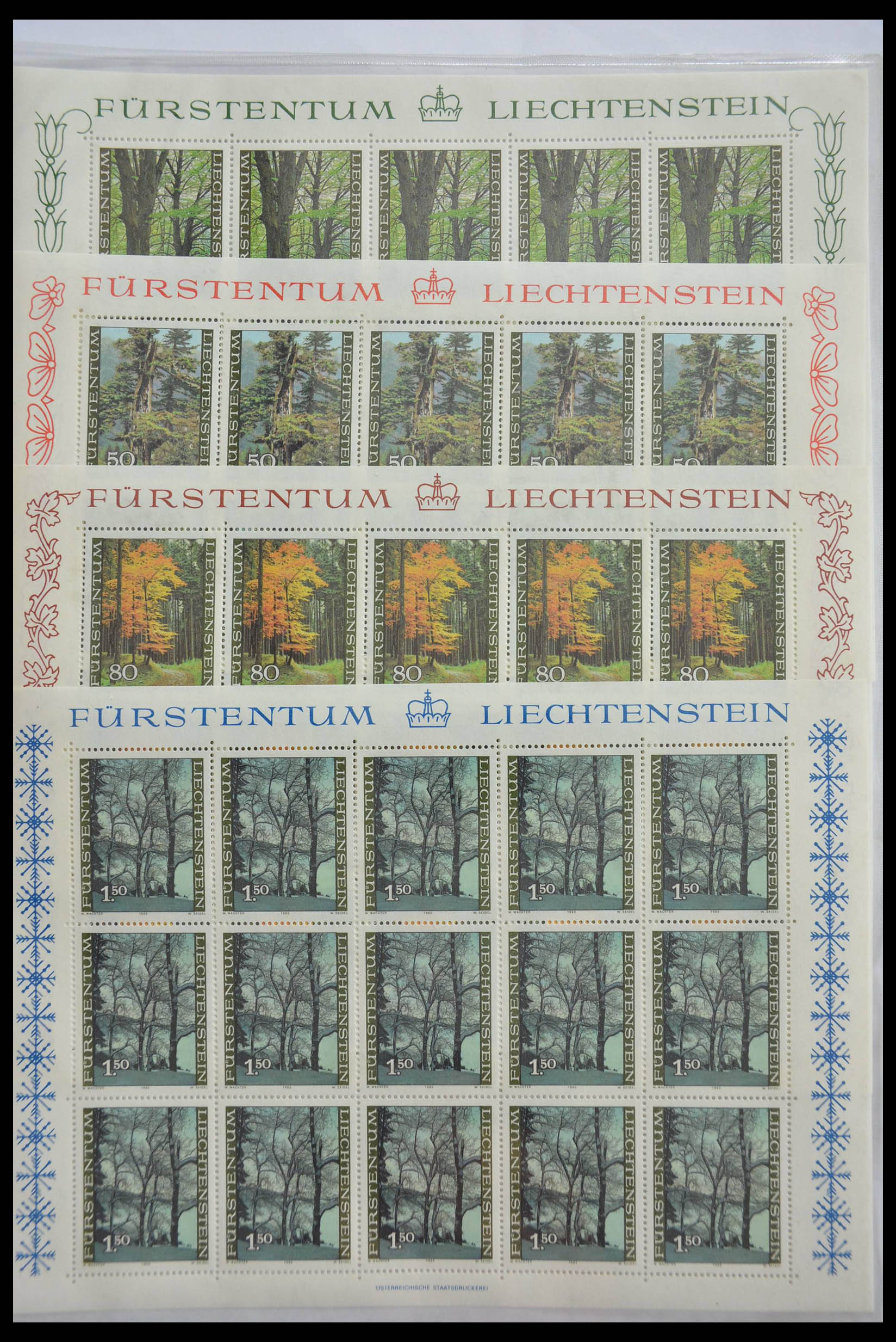 28472 024 - 28472 Liechtenstein 1973-1985.