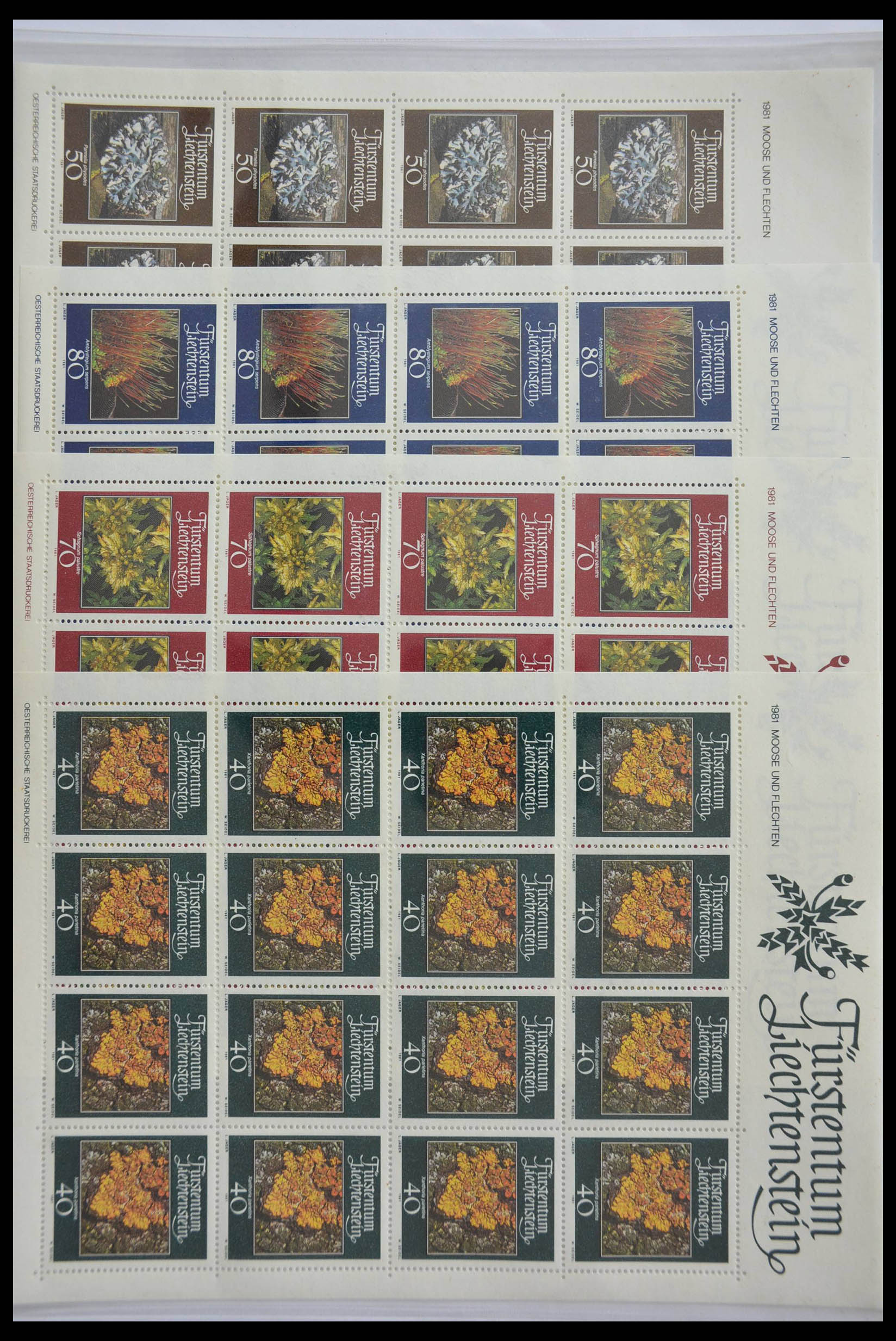28472 029 - 28472 Liechtenstein 1973-1985.