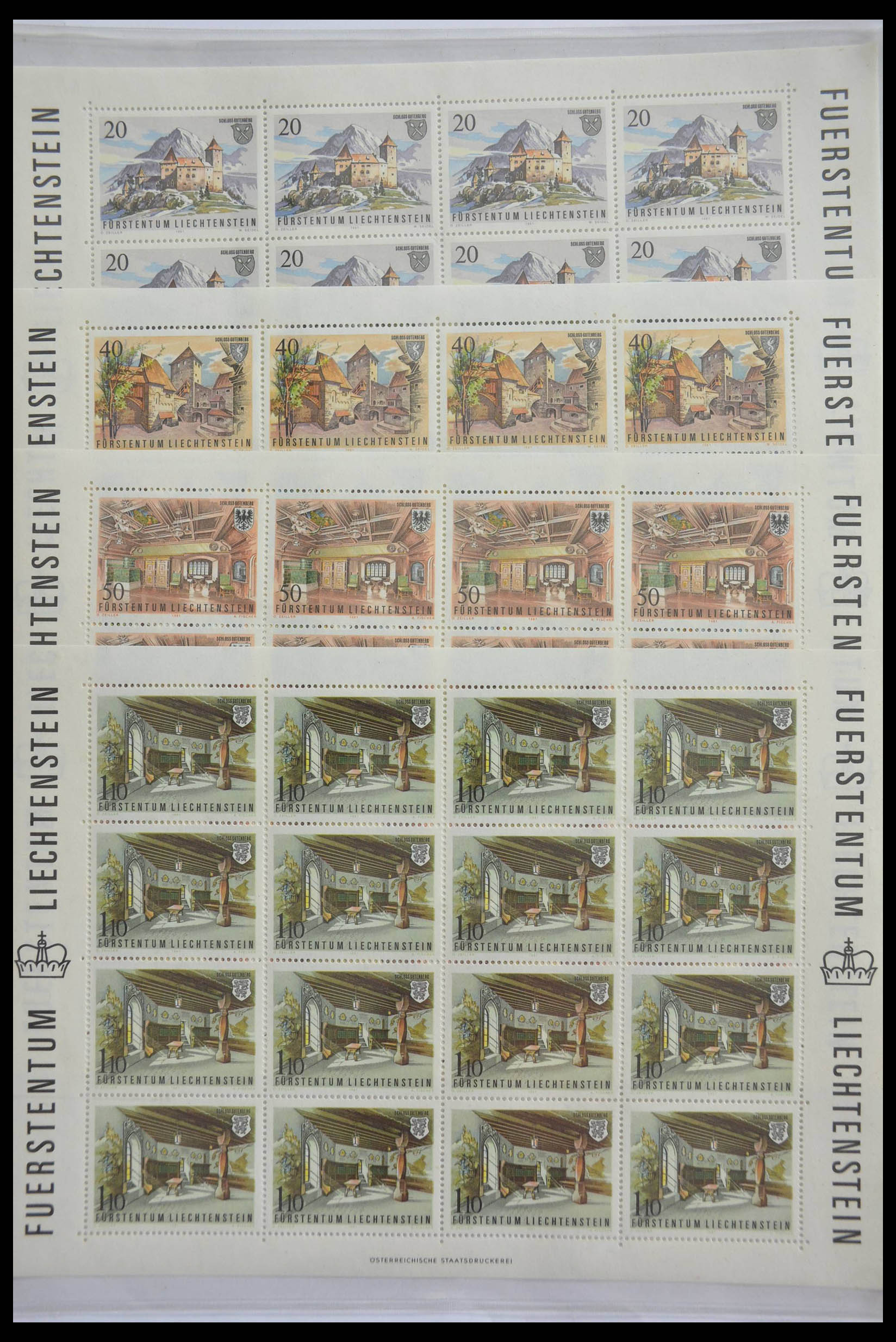 28472 030 - 28472 Liechtenstein 1973-1985.
