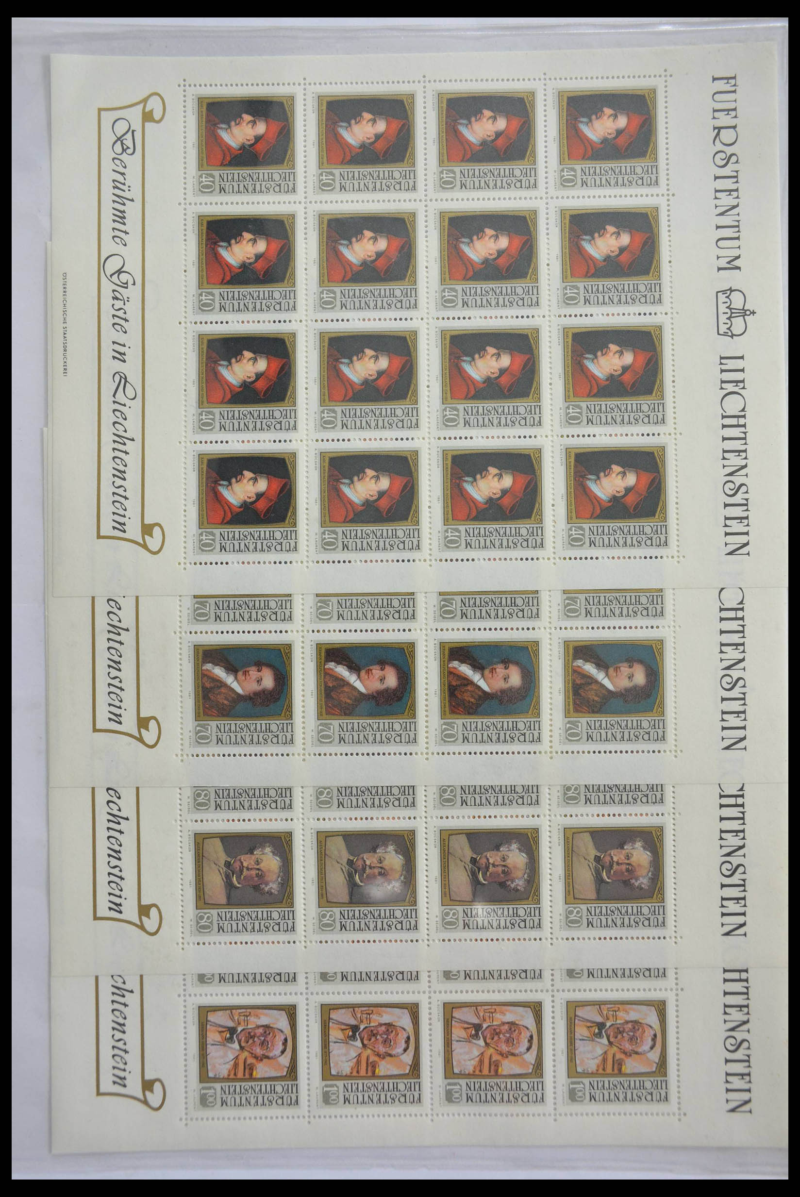 28472 031 - 28472 Liechtenstein 1973-1985.