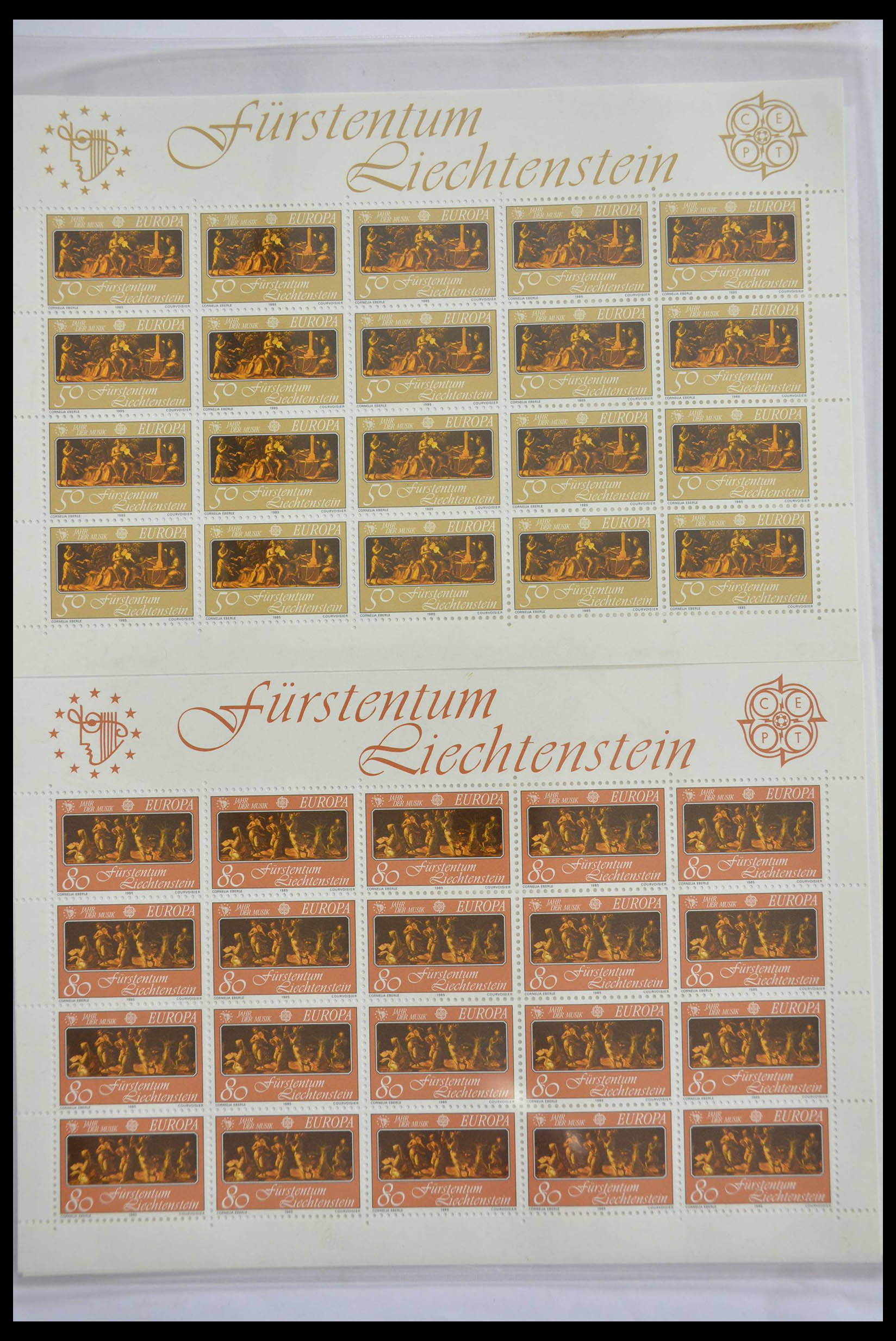 28472 058 - 28472 Liechtenstein 1973-1985.