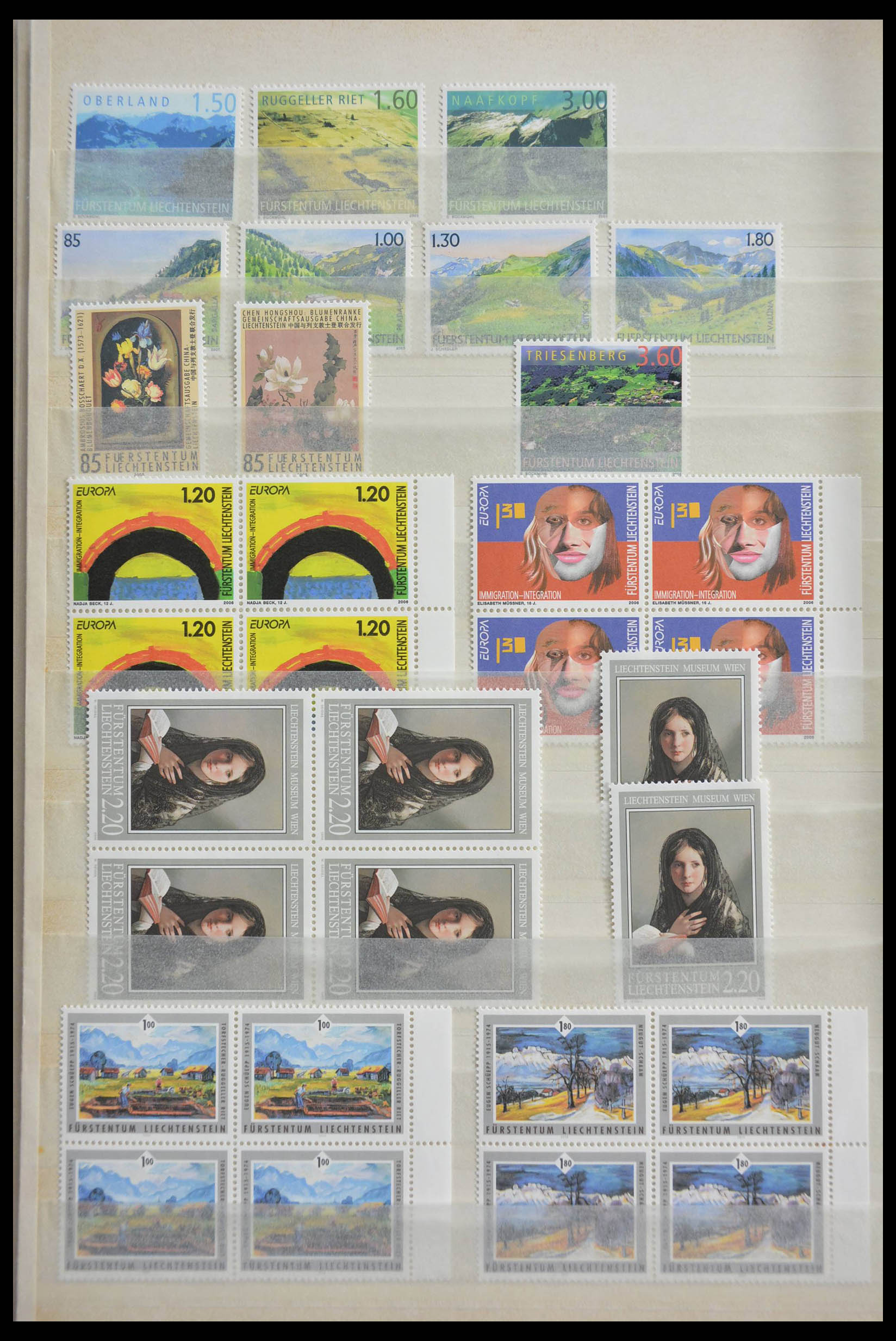 28477 026 - 28477 Liechtenstein 1993-2007.