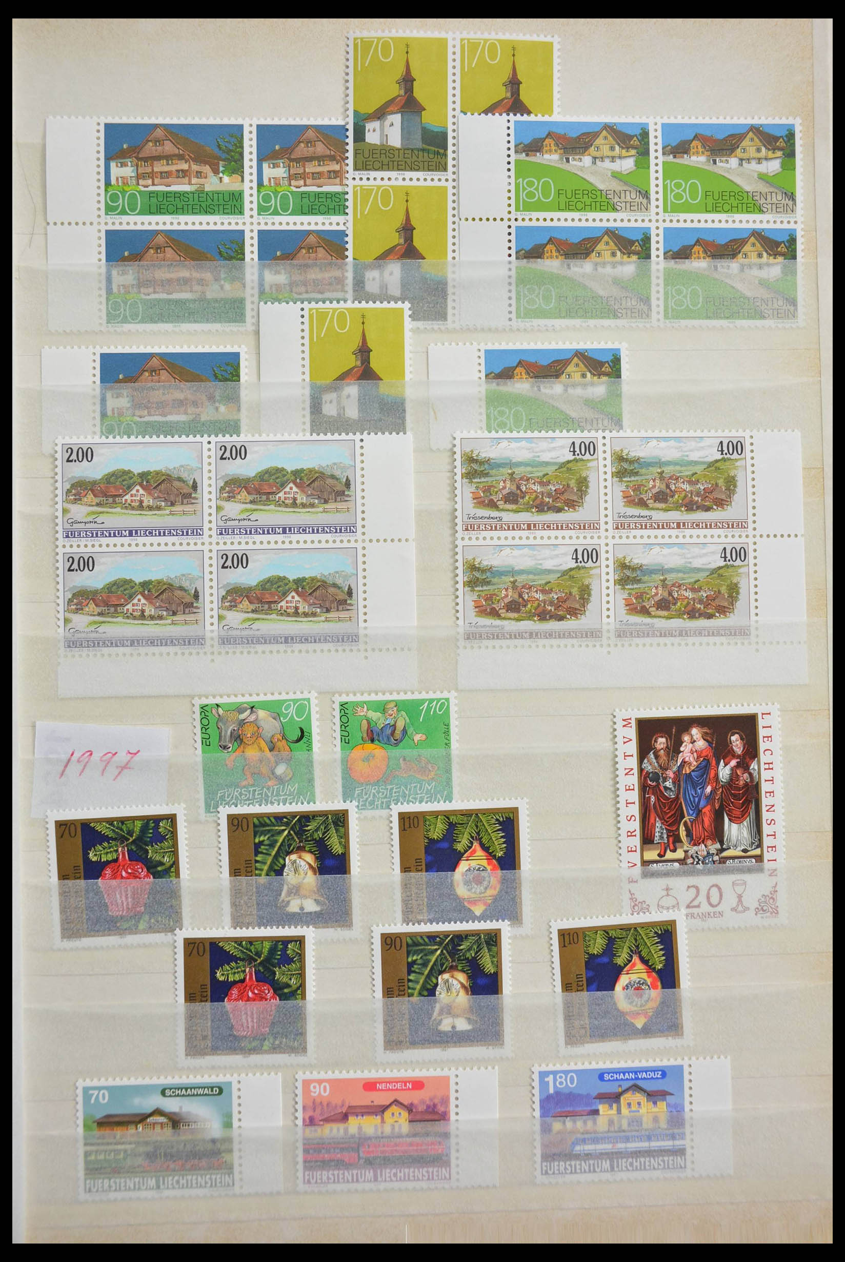 28477 033 - 28477 Liechtenstein 1993-2007.