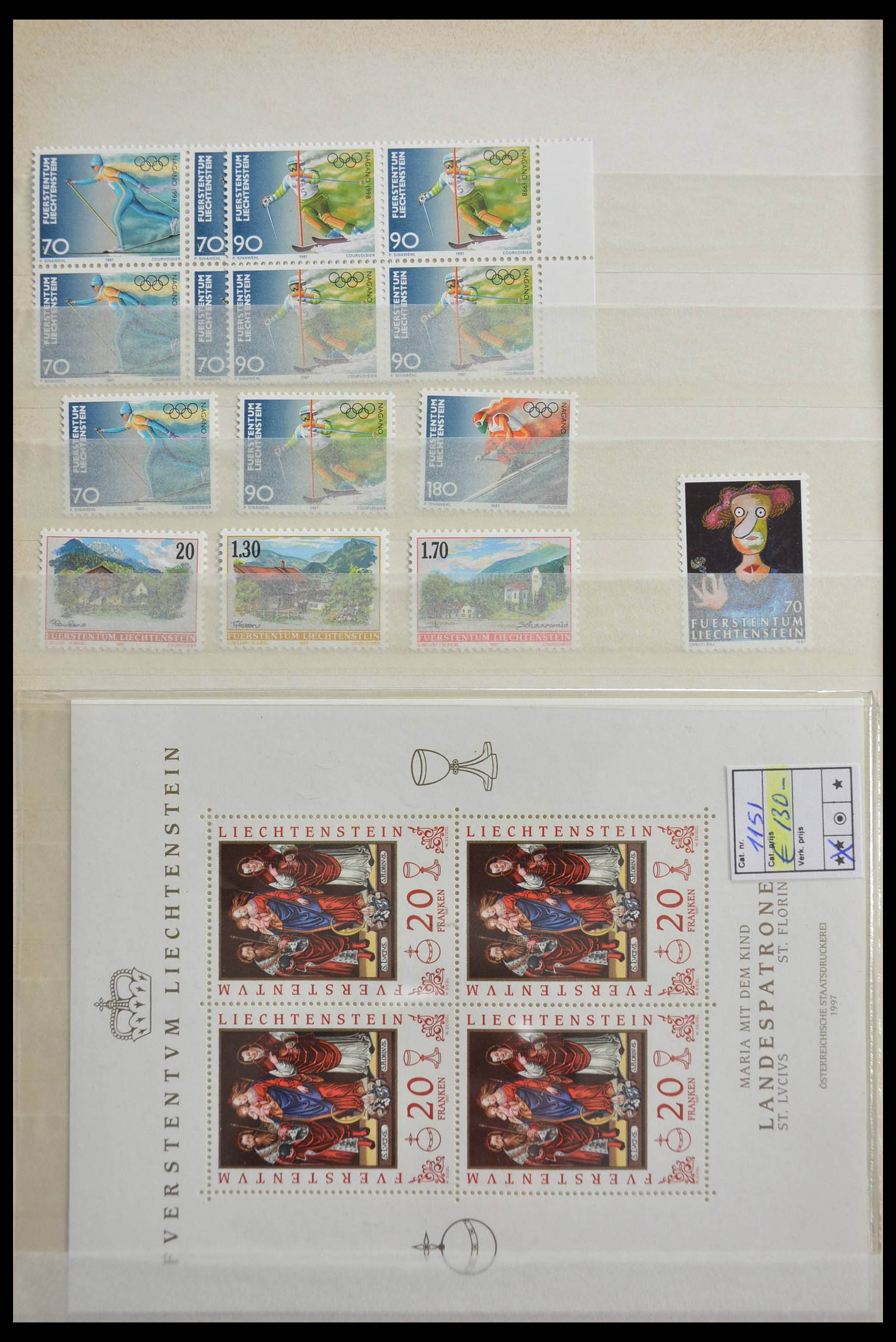 28477 034 - 28477 Liechtenstein 1993-2007.