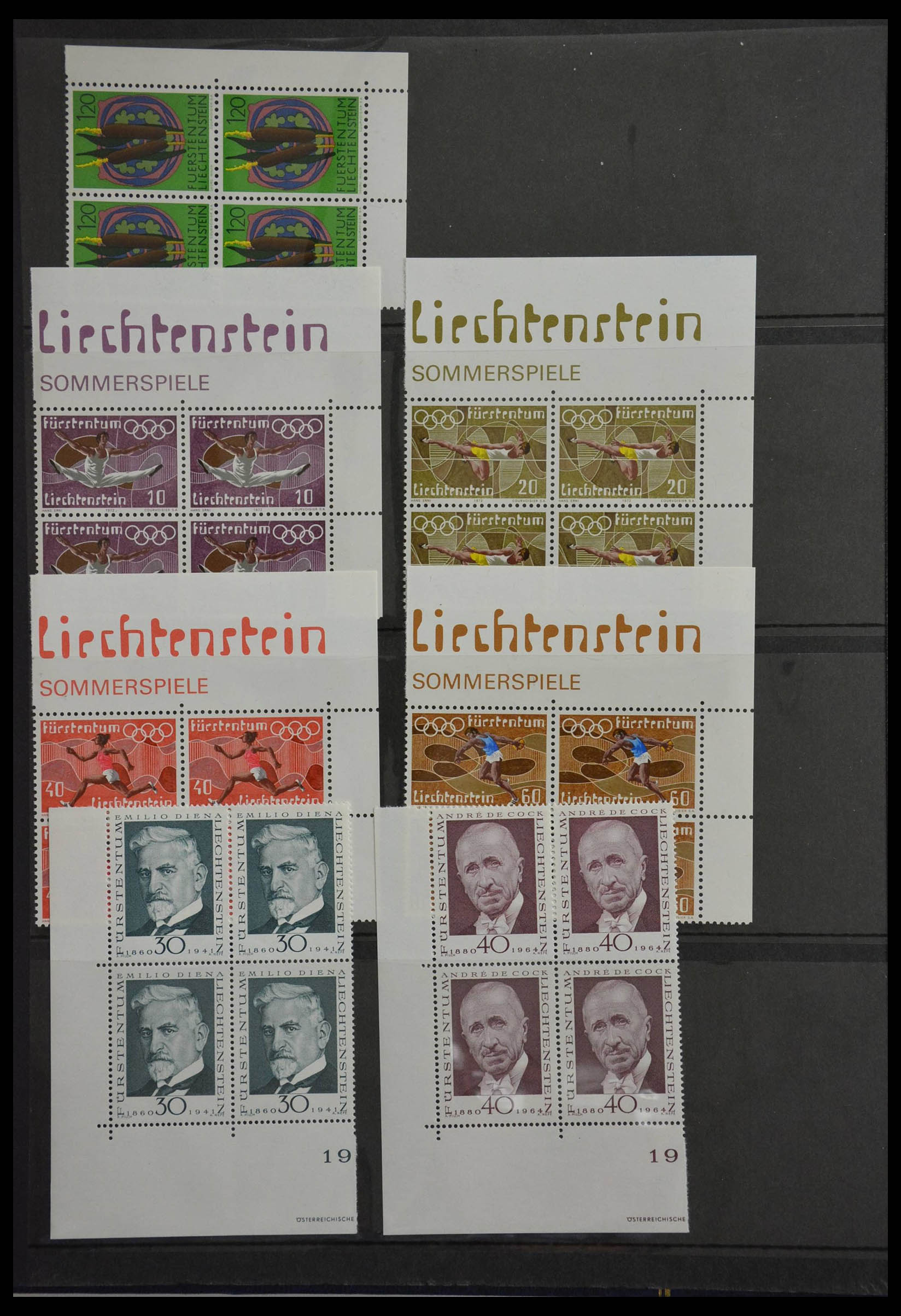 28481 004 - 28481 Liechtenstein 1971-1982.