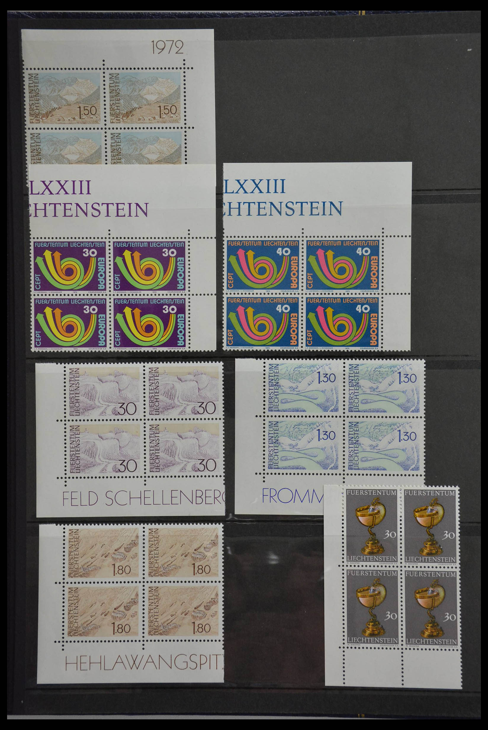28481 006 - 28481 Liechtenstein 1971-1982.