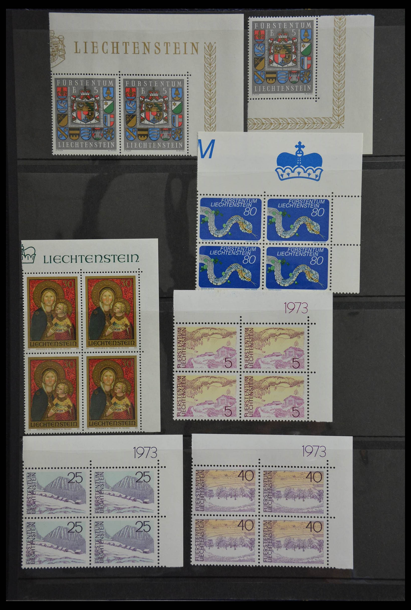 28481 008 - 28481 Liechtenstein 1971-1982.
