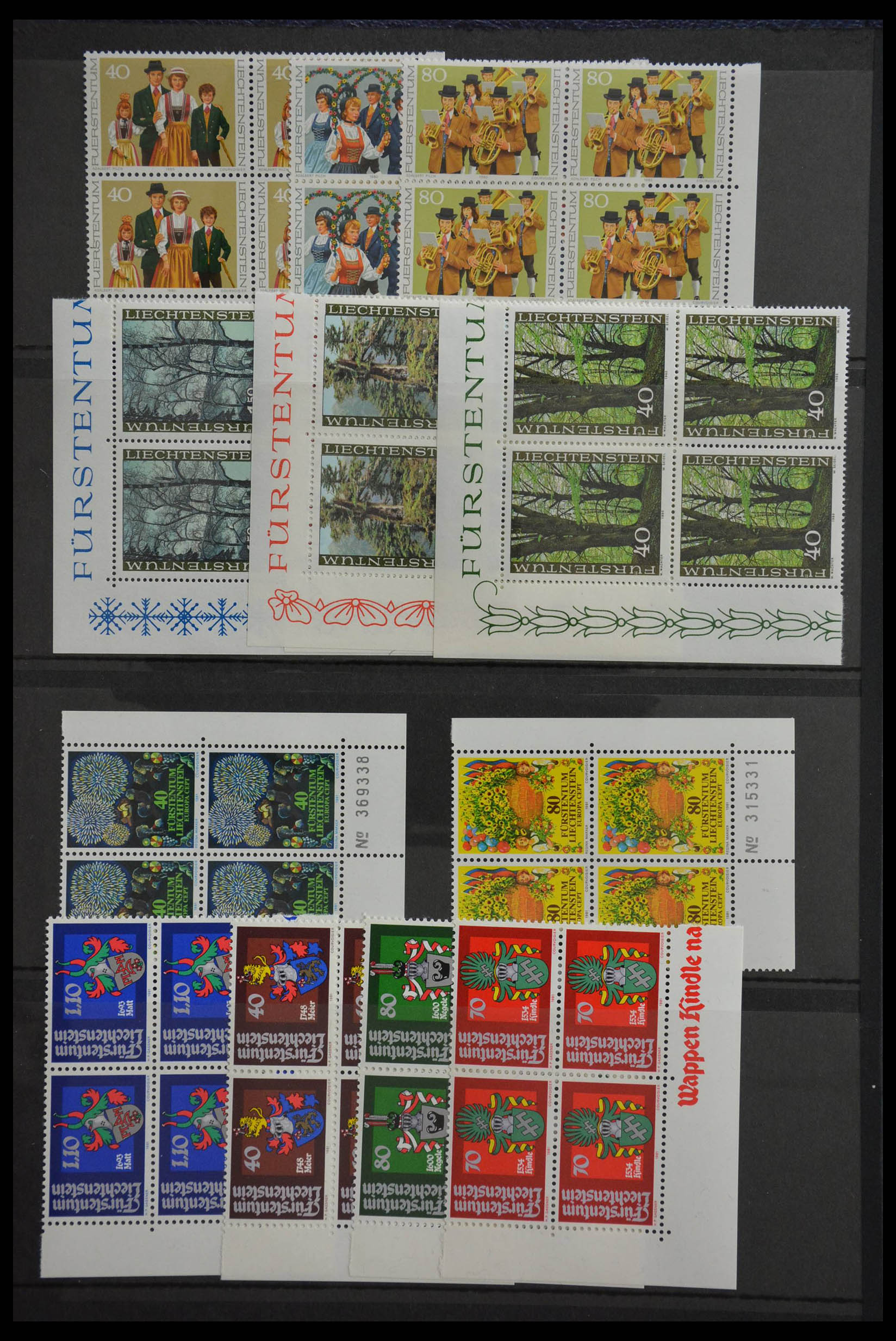28481 027 - 28481 Liechtenstein 1971-1982.